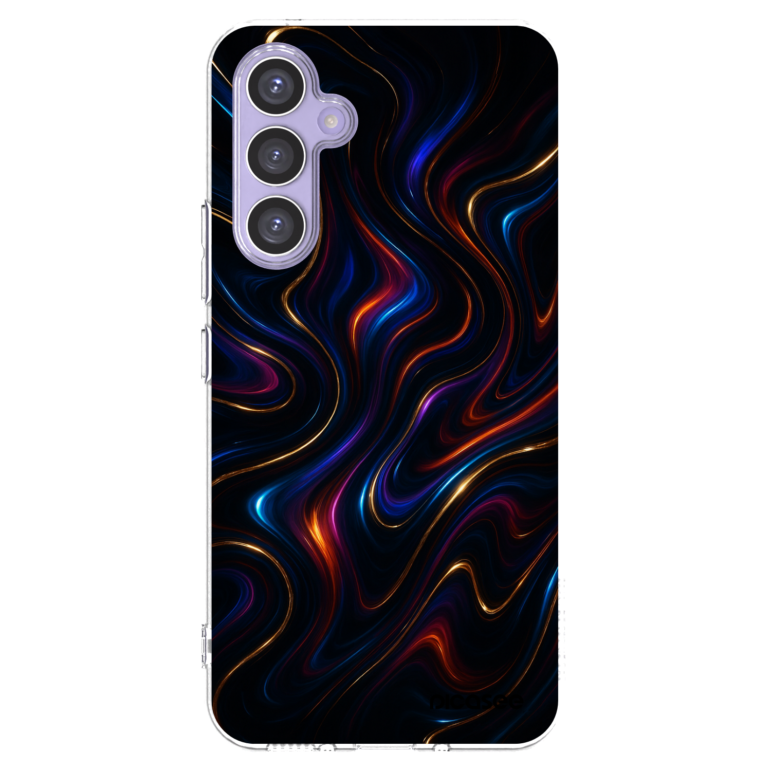 Picasee διαφανής θήκη σιλικόνης Samsung Galaxy A54 5G A546B - Noir