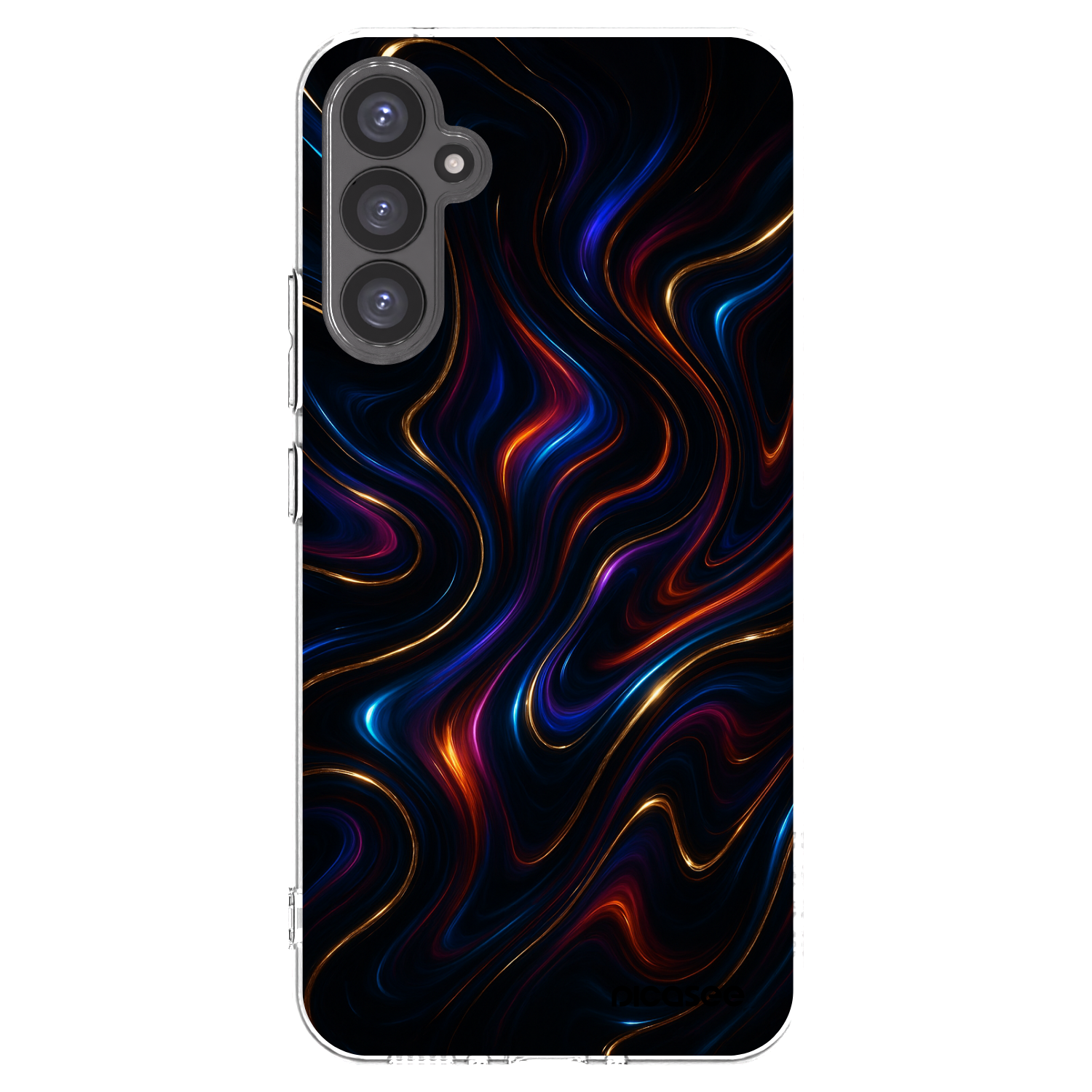 Picasee διαφανής θήκη σιλικόνης Samsung Galaxy A34 5G A346B - Noir