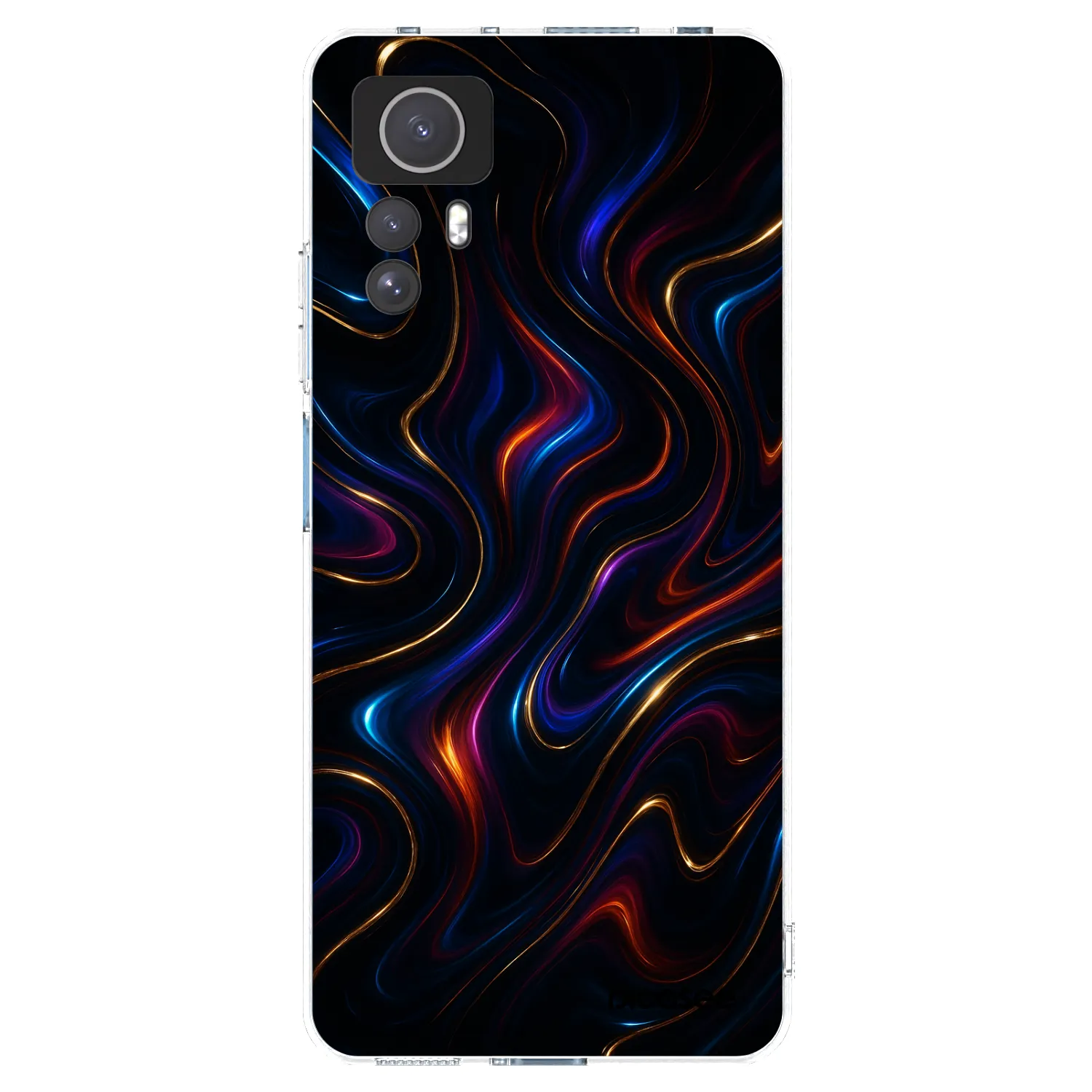 Picasee διαφανής θήκη σιλικόνης Xiaomi Redmi Note 12S - Noir