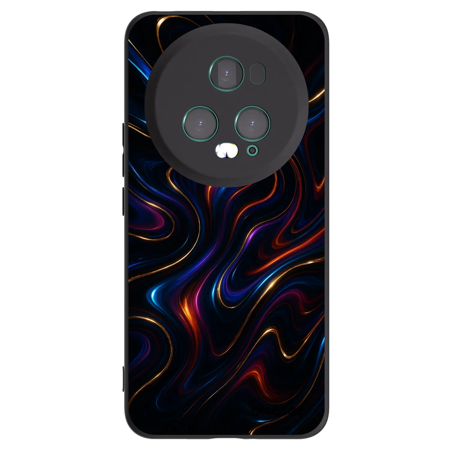 Picasee Μαύρη θήκη σιλικόνης για Honor Magic5 Pro - Noir
