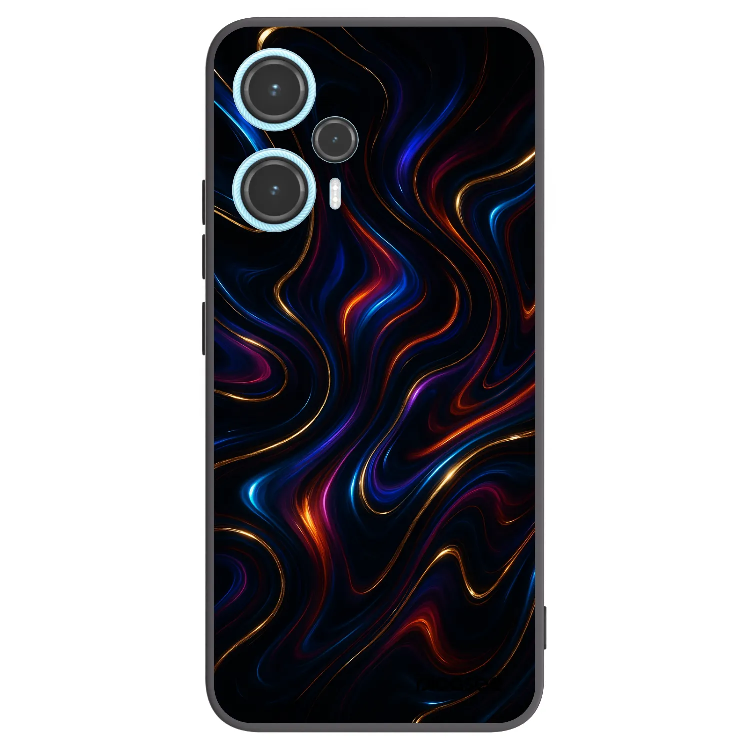 Picasee Μαύρη θήκη σιλικόνης για Xiaomi Poco F5 - Noir