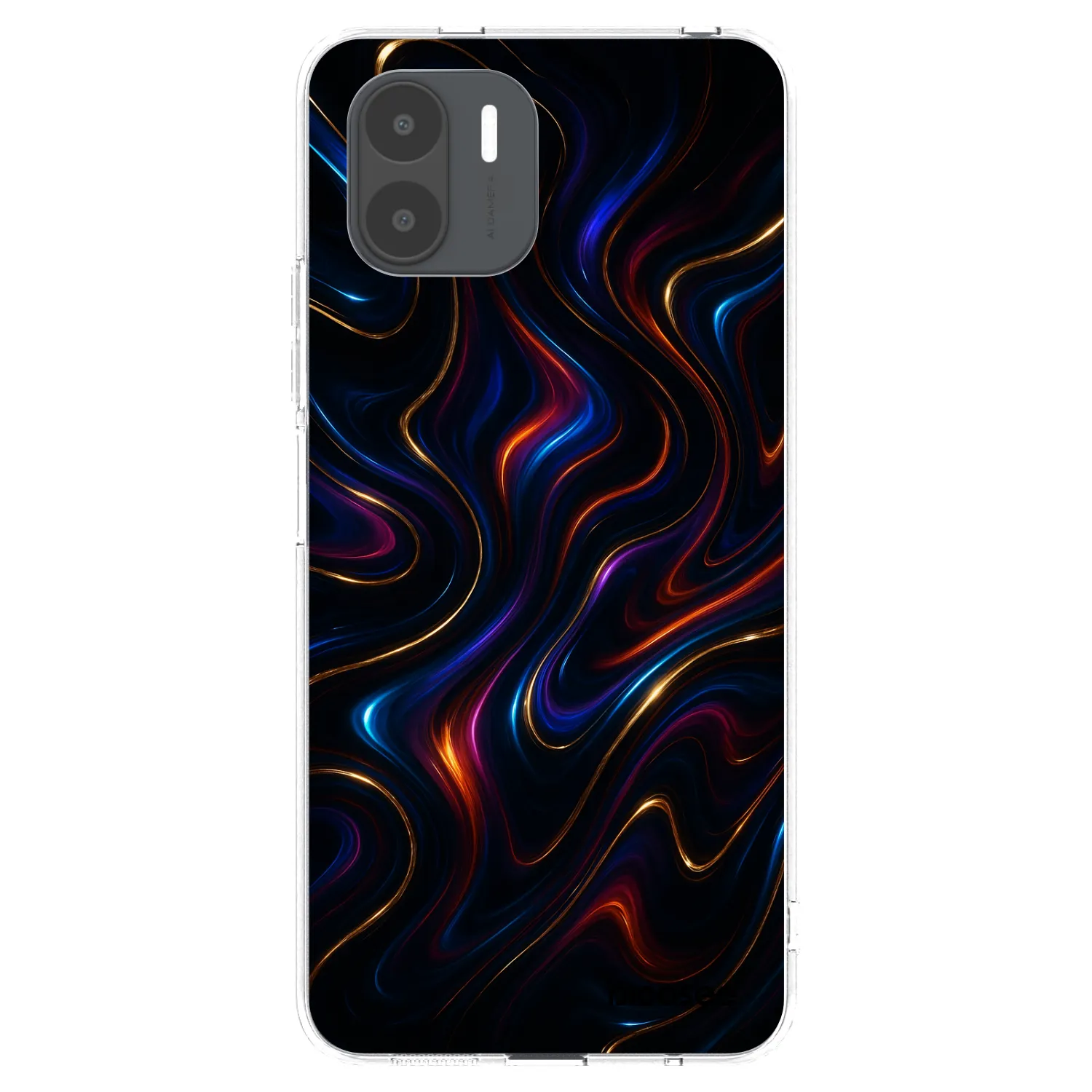 Picasee διαφανής θήκη σιλικόνης Xiaomi Redmi A2 - Noir
