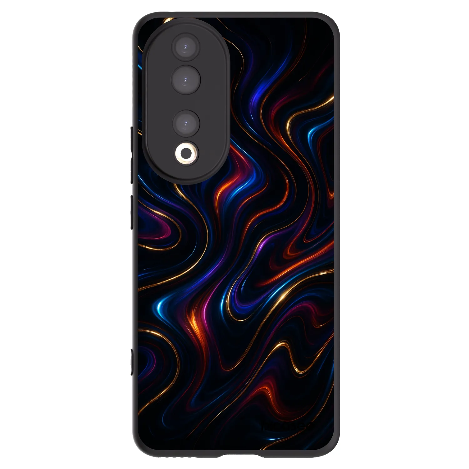 Picasee Μαύρη θήκη σιλικόνης για Honor 90 5G - Noir