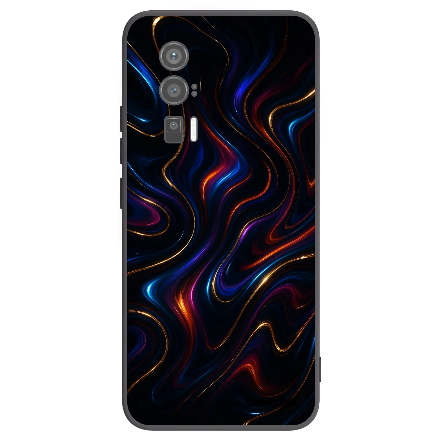 Picasee Μαύρη θήκη σιλικόνης για Xiaomi Poco F5 Pro 5G - Noir