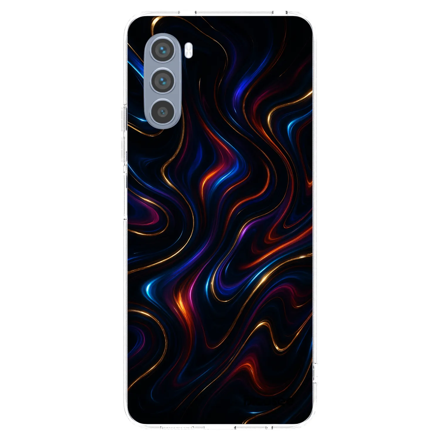 Picasee διαφανής θήκη σιλικόνης Motorola Moto G62 - Noir