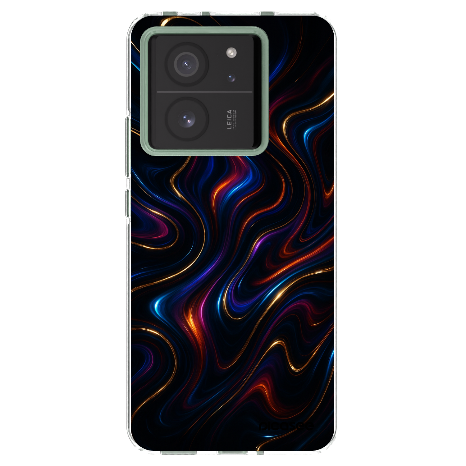 Picasee διαφανής θήκη σιλικόνης Xiaomi 13T Pro - Noir