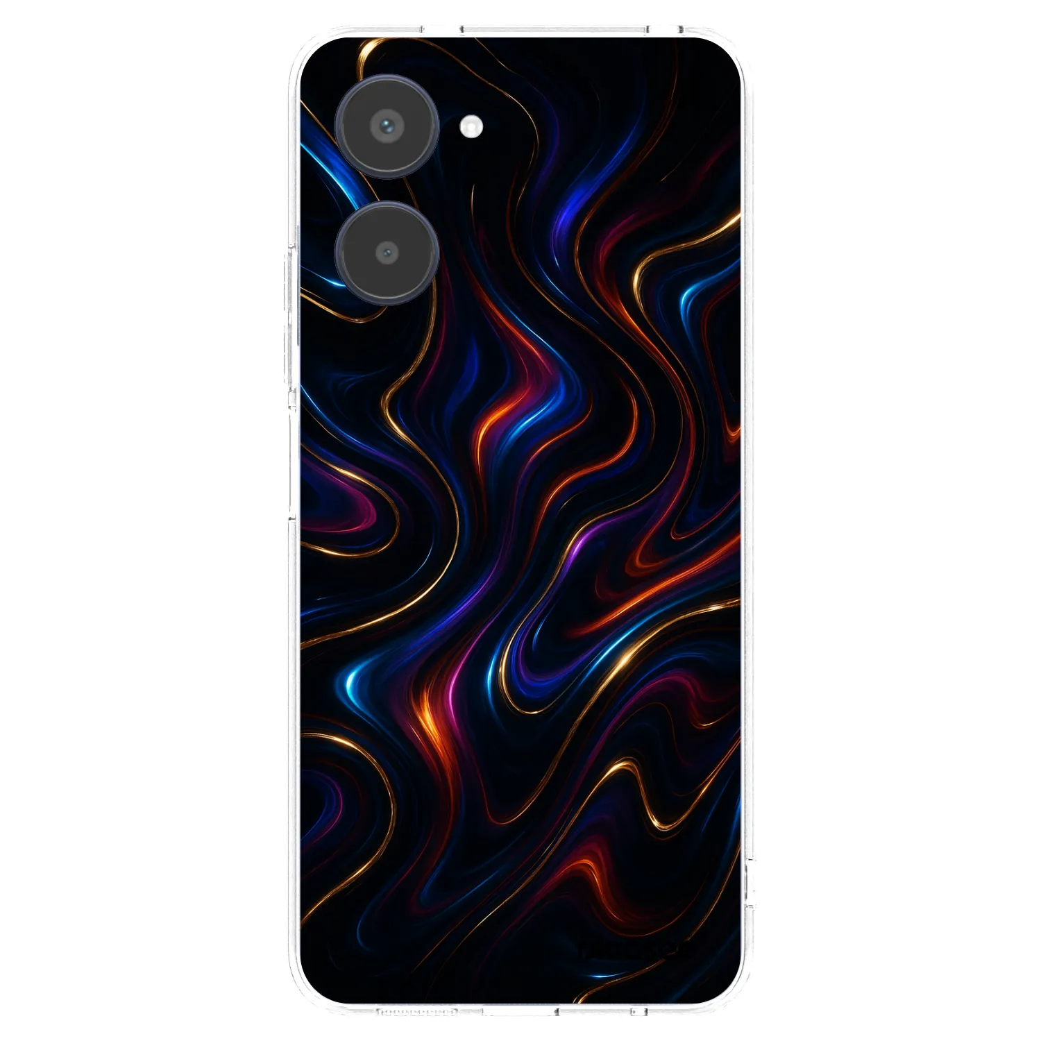 Picasee διαφανής θήκη σιλικόνης Realme 10 4G - Noir