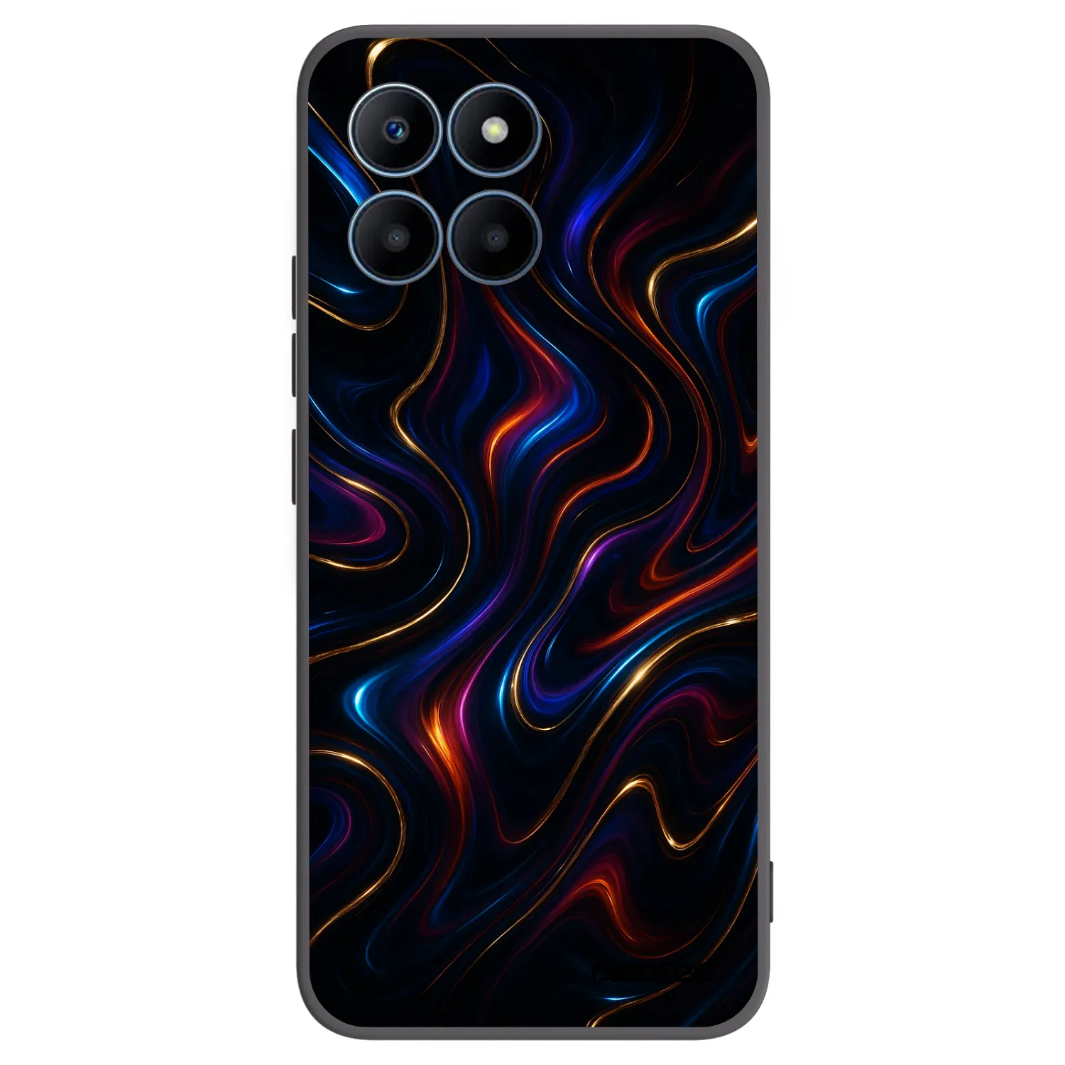 Picasee Μαύρη θήκη σιλικόνης για Honor 70 Lite - Noir