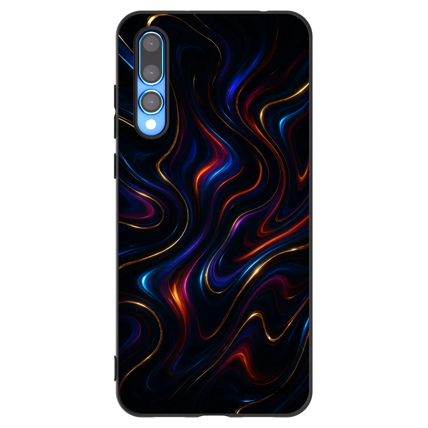 Picasee Μαύρη θήκη σιλικόνης για Huawei P20 Pro - Noir