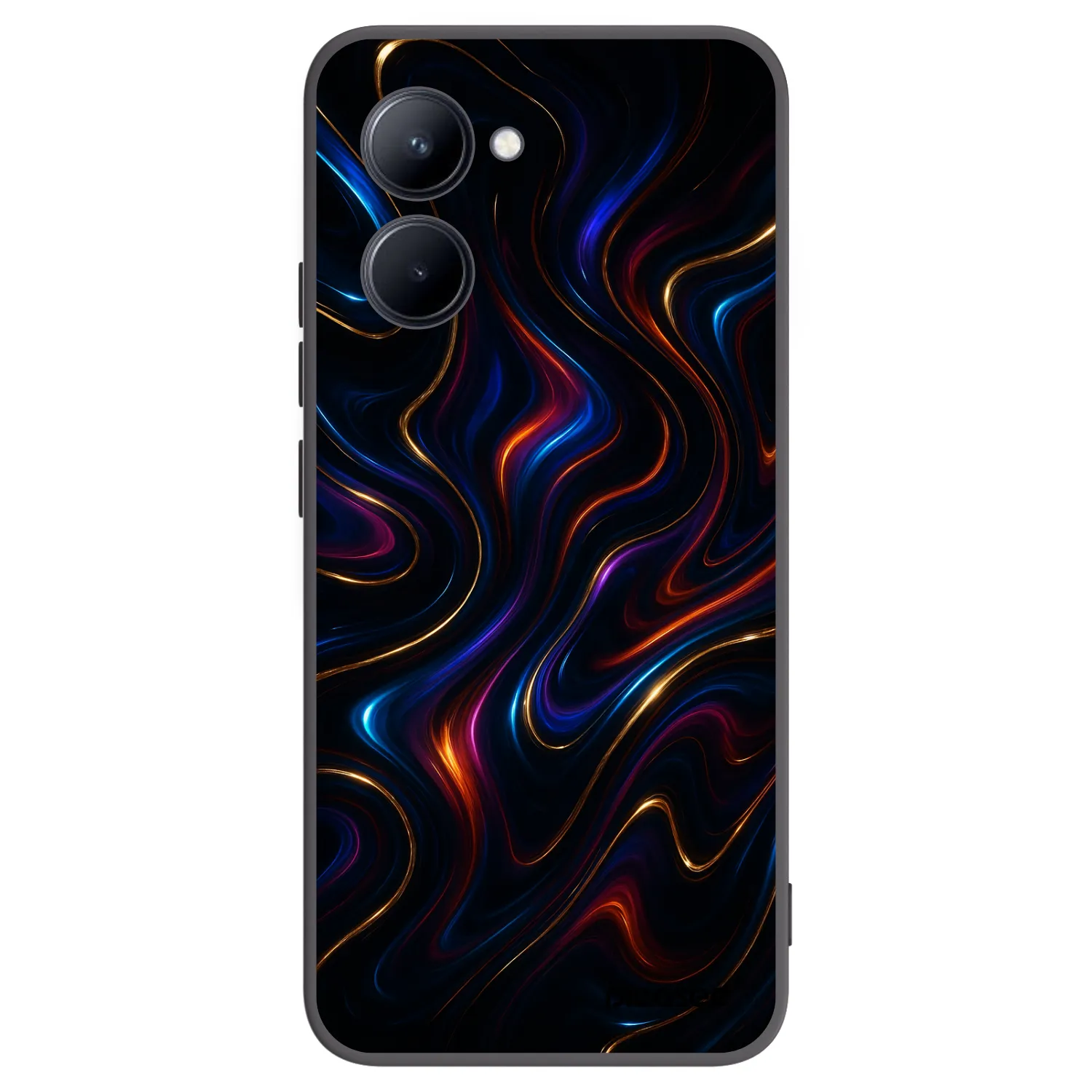 Picasee Μαύρη θήκη σιλικόνης για Realme C33 (2023) - Noir