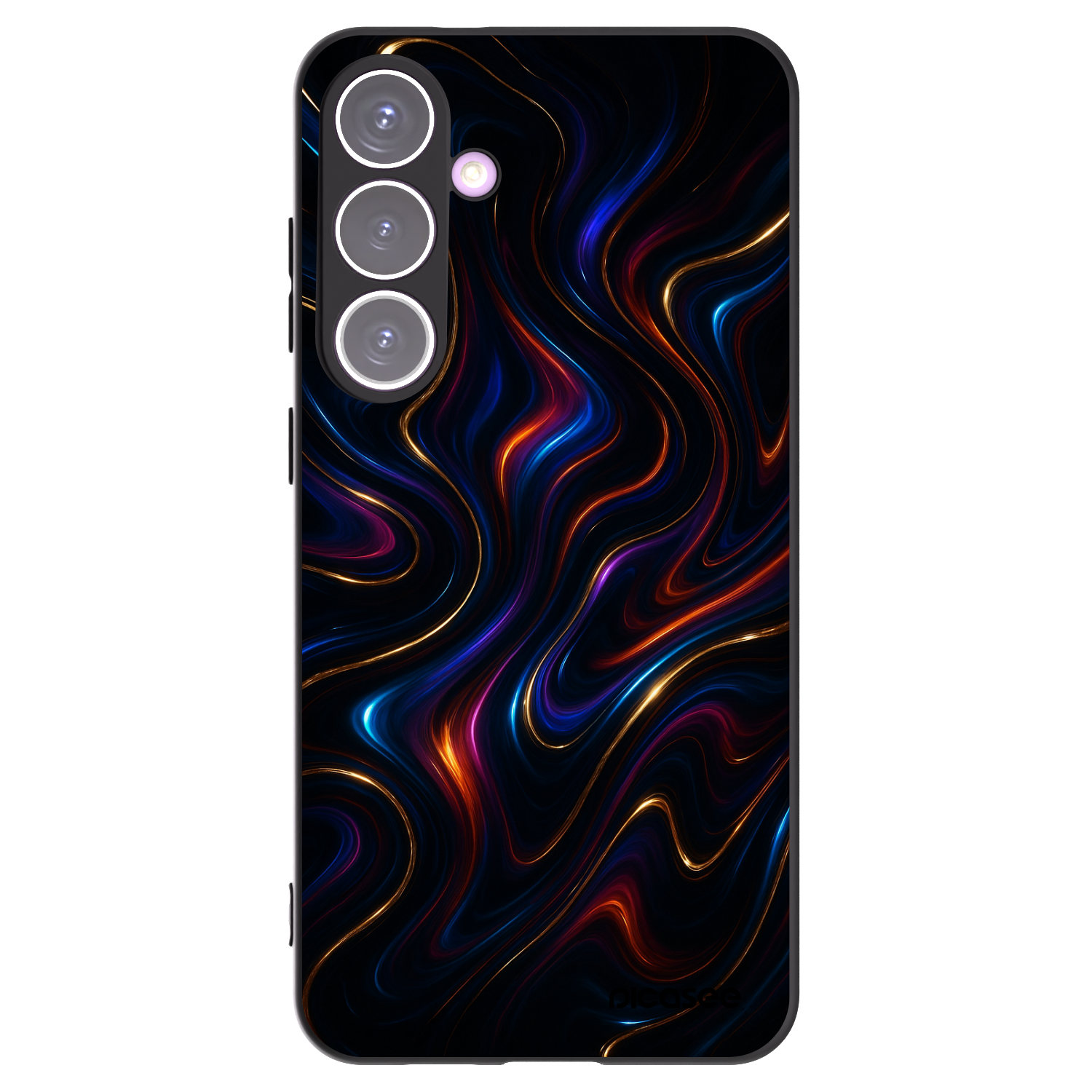 Picasee Μαύρη θήκη σιλικόνης για Samsung Galaxy S24+ S926B 5G - Noir