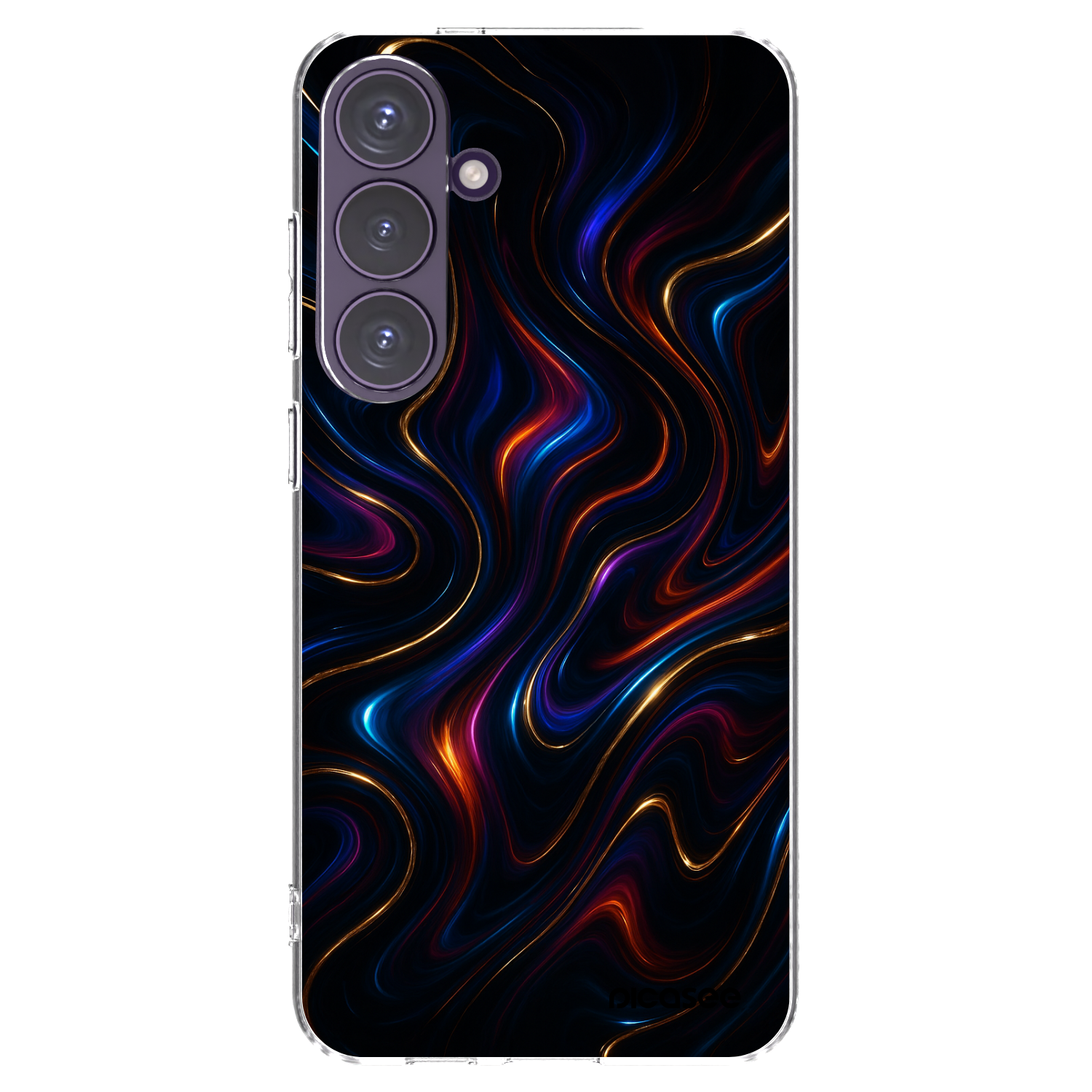 Picasee διαφανής θήκη σιλικόνης Samsung Galaxy S24+ S926B 5G - Noir