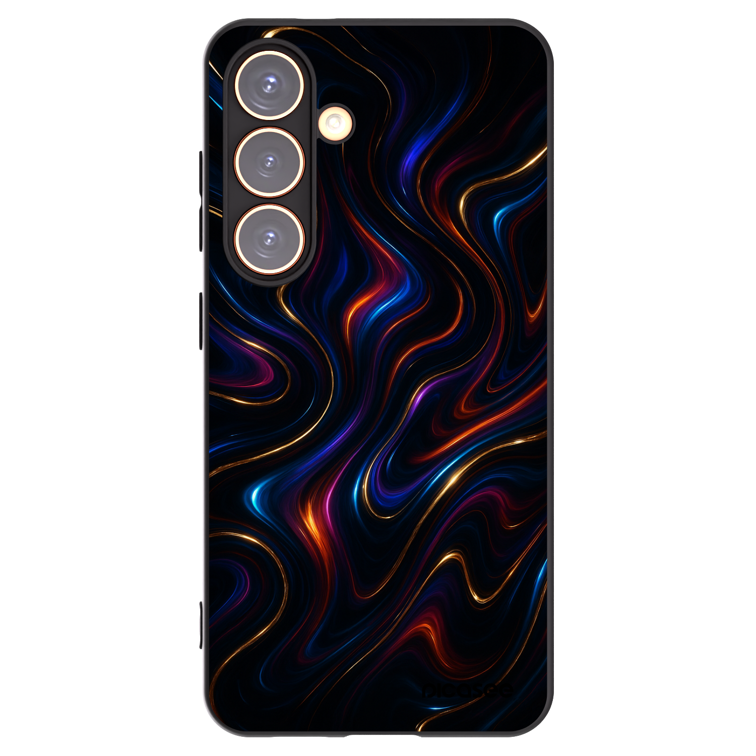 Picasee Μαύρη θήκη σιλικόνης για Samsung Galaxy S24 S921B 5G - Noir