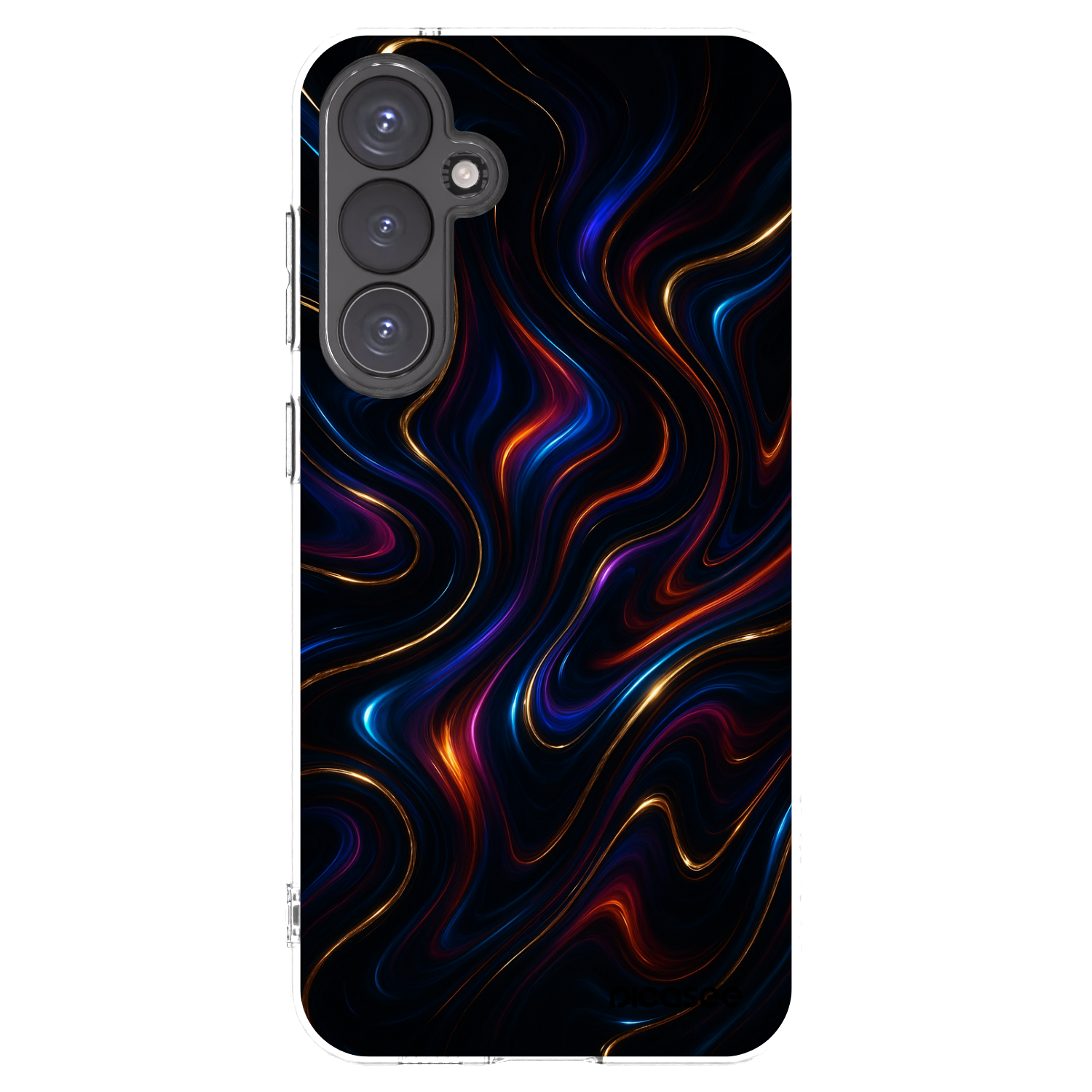Picasee διαφανής θήκη σιλικόνης Samsung Galaxy S23 FE S711B - Noir