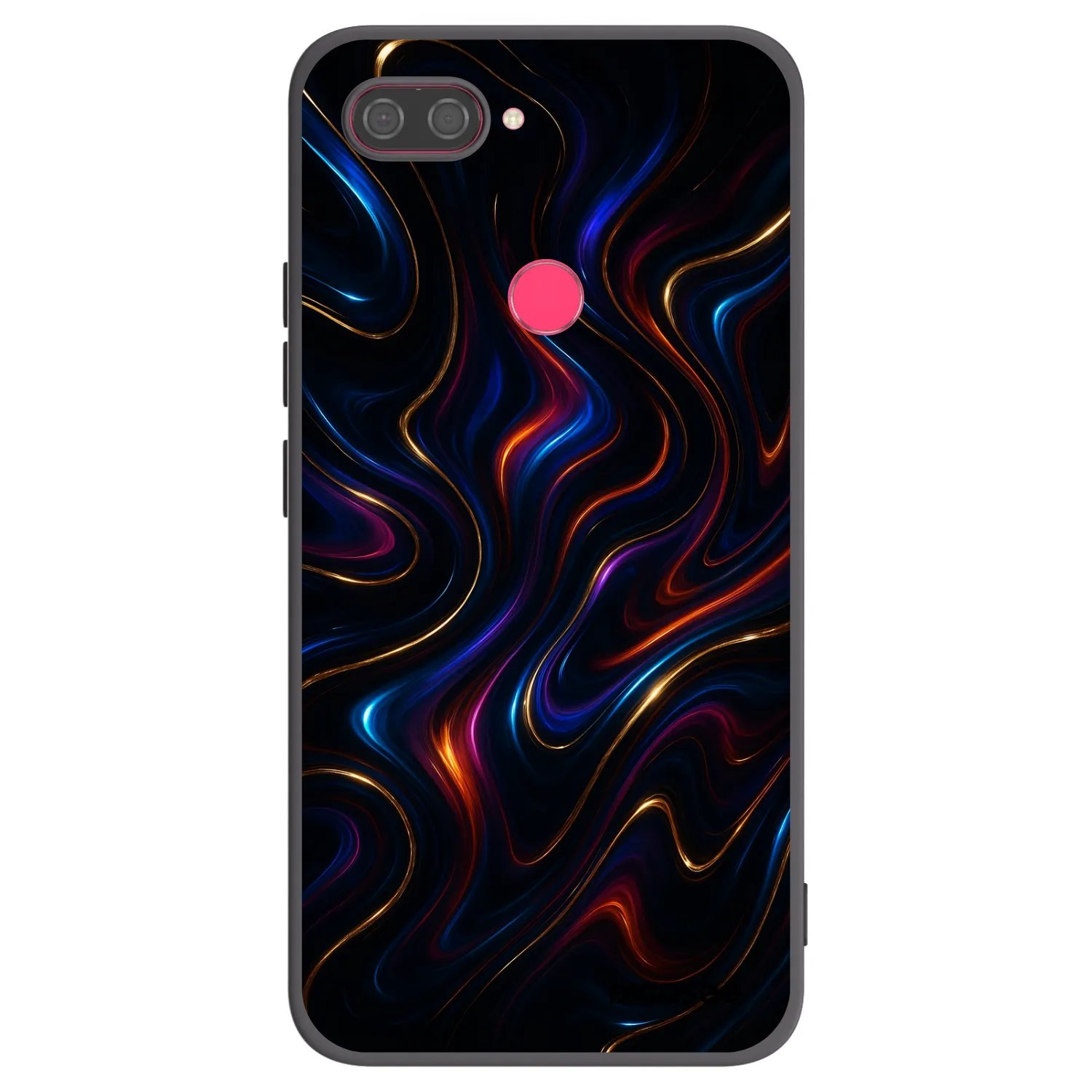 Picasee Μαύρη θήκη σιλικόνης για Xiaomi Mi 8 Lite - Noir