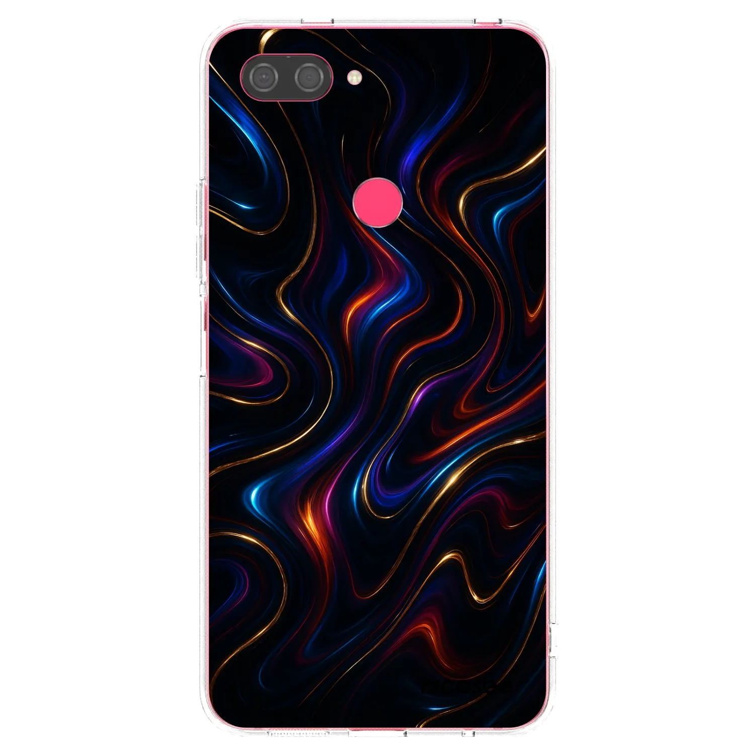 Picasee διαφανής θήκη σιλικόνης Xiaomi Mi 8 Lite - Noir