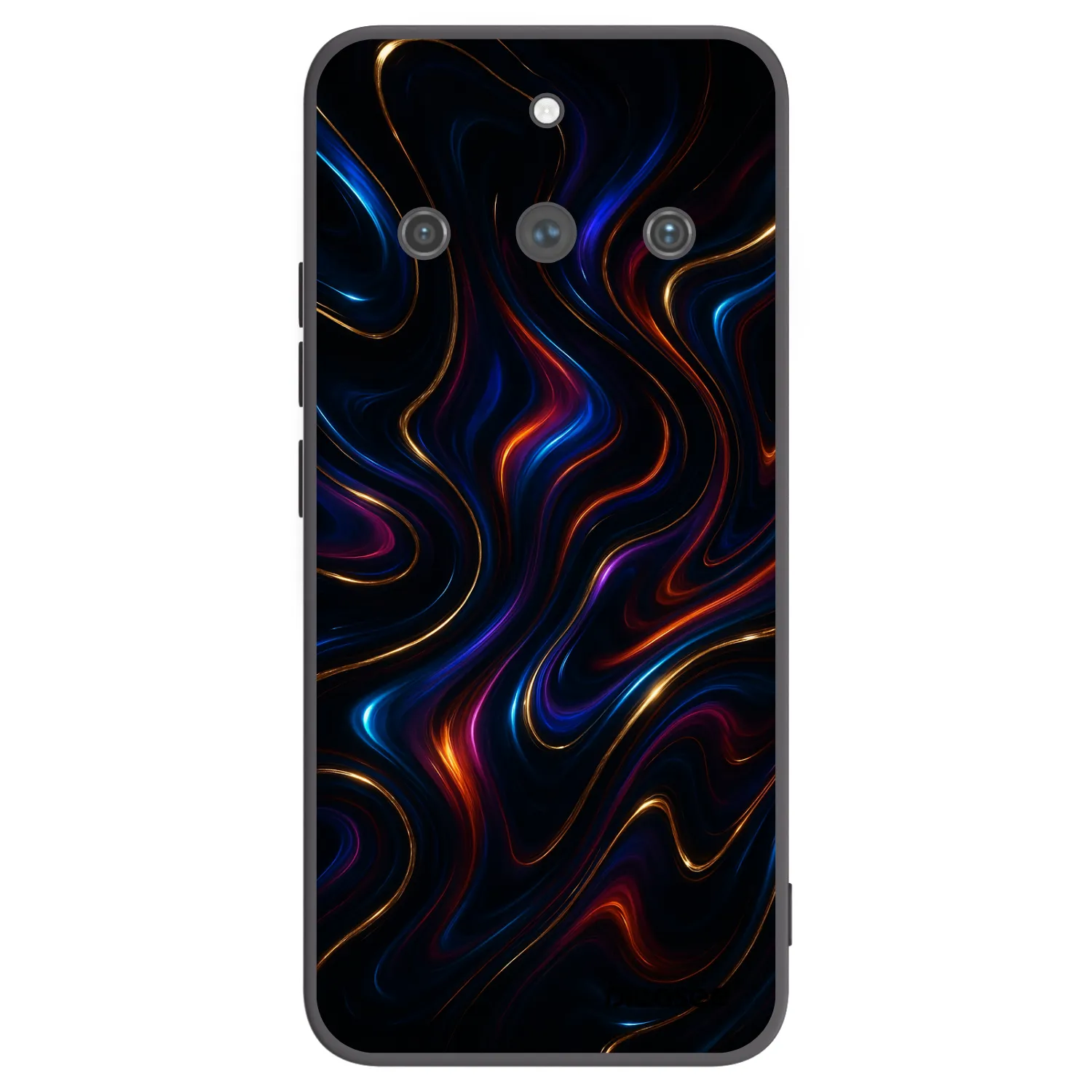Picasee Μαύρη θήκη σιλικόνης για Realme 11 Pro+ - Noir