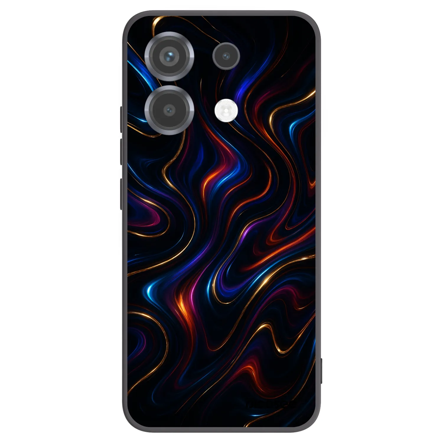 Picasee Μαύρη θήκη σιλικόνης για Xiaomi Poco X6 - Noir