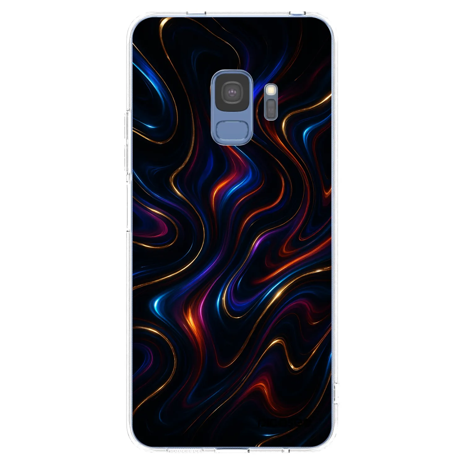 Picasee διαφανής θήκη σιλικόνης Samsung Galaxy S9 G960F - Noir