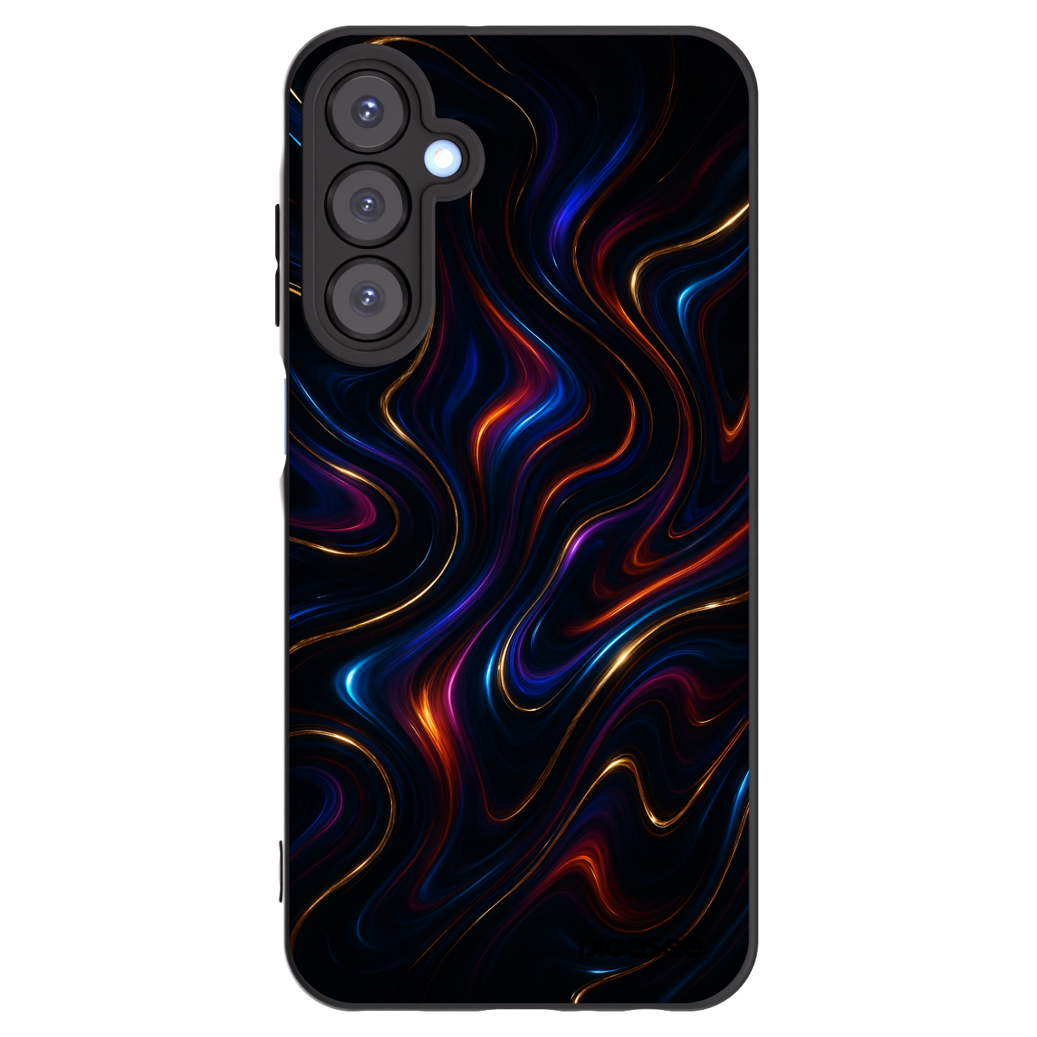 Picasee Μαύρη θήκη σιλικόνης για Samsung Galaxy A25 A256B 5G - Noir