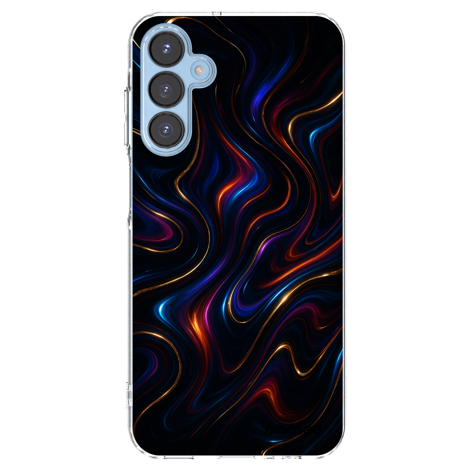 Picasee διαφανής θήκη σιλικόνης Samsung Galaxy A15 A156B 5G - Noir