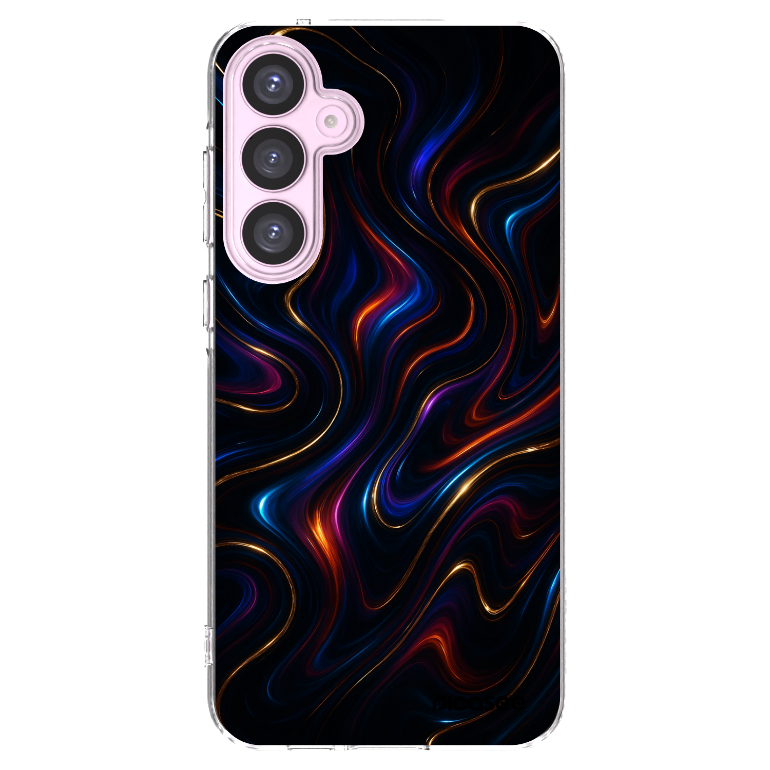 Picasee διαφανής θήκη σιλικόνης Samsung Galaxy A55 5G A556B - Noir