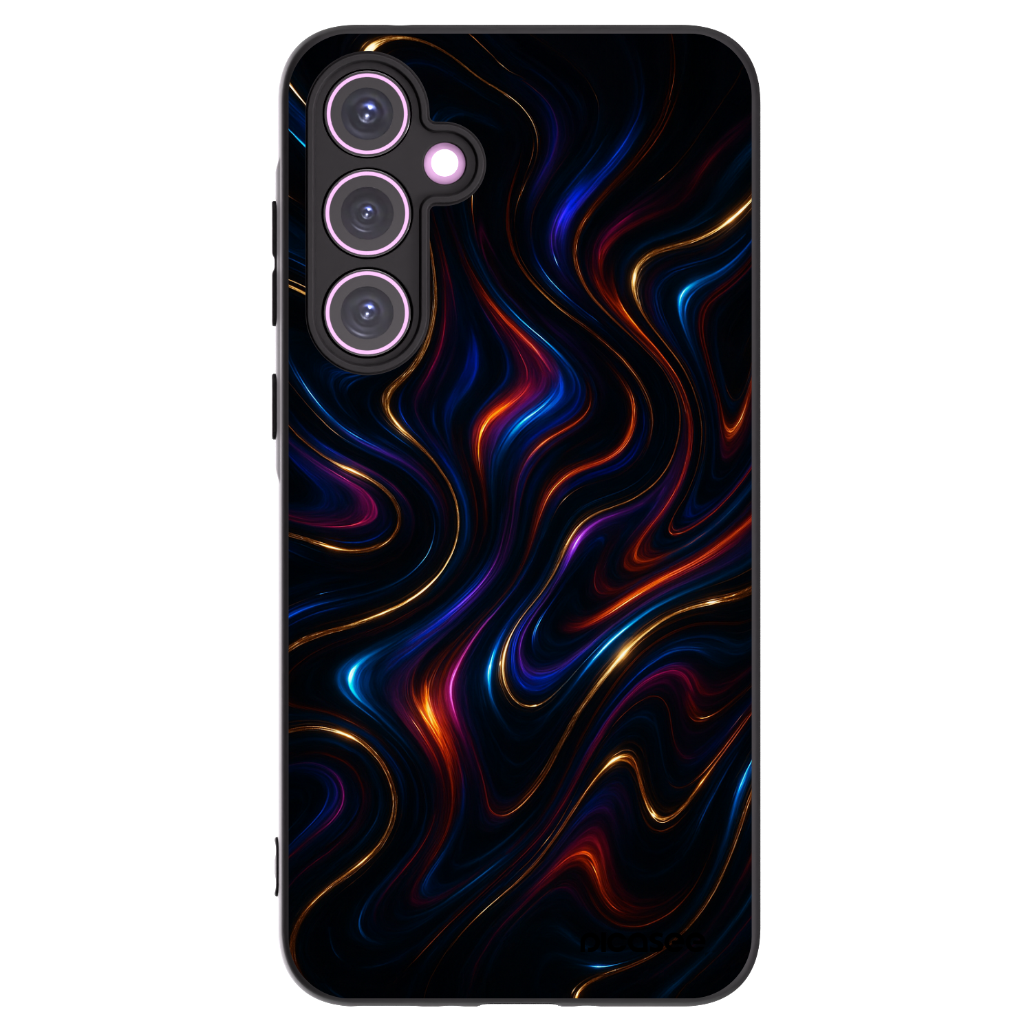 Picasee Μαύρη θήκη σιλικόνης για Samsung Galaxy A35 5G A356B - Noir