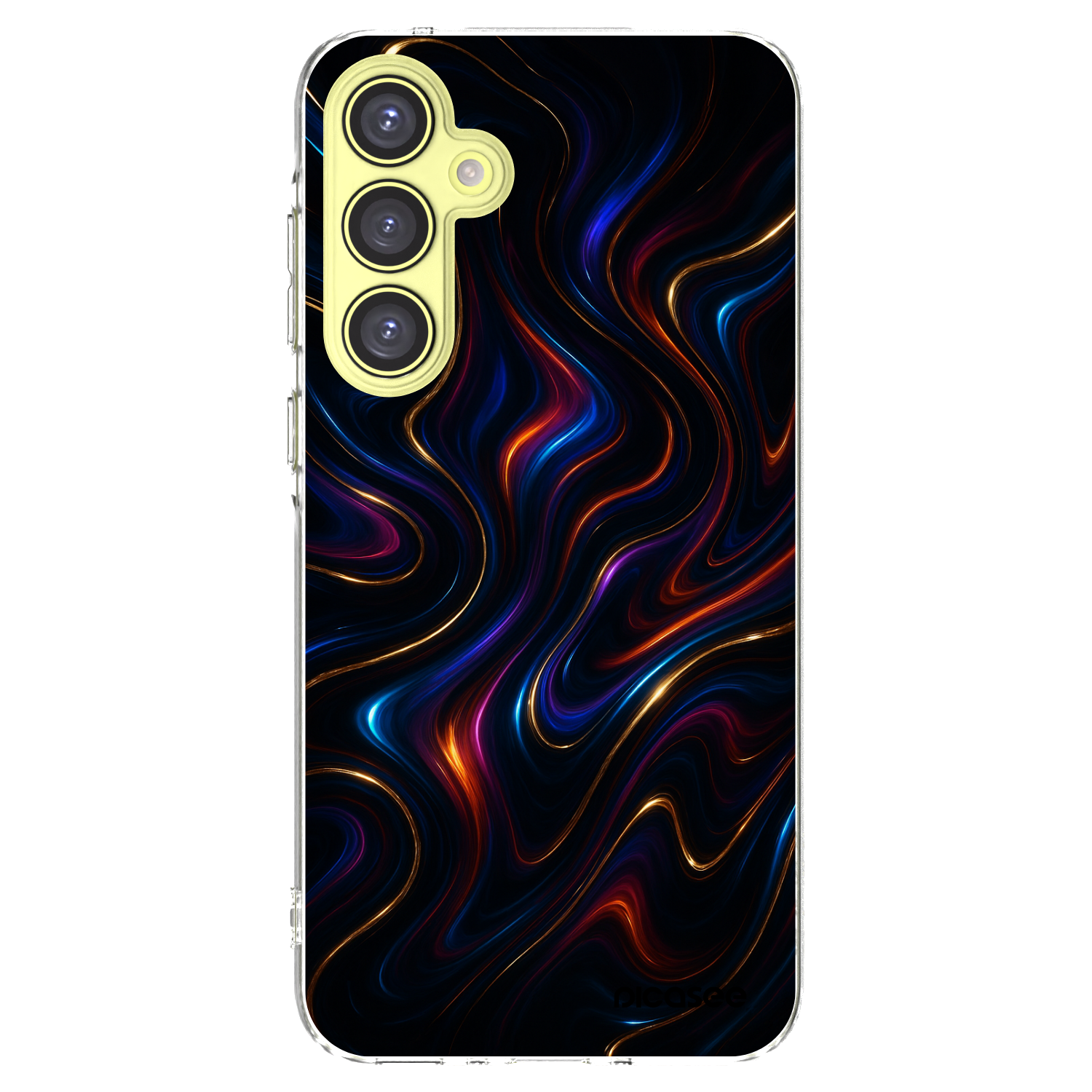 Picasee διαφανής θήκη σιλικόνης Samsung Galaxy A35 5G A356B - Noir