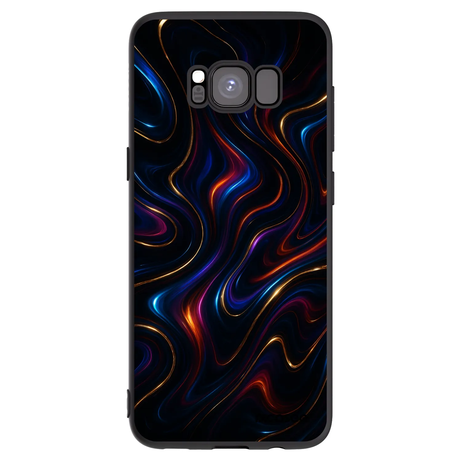 Picasee Μαύρη θήκη σιλικόνης για Samsung Galaxy S8 G950F - Noir