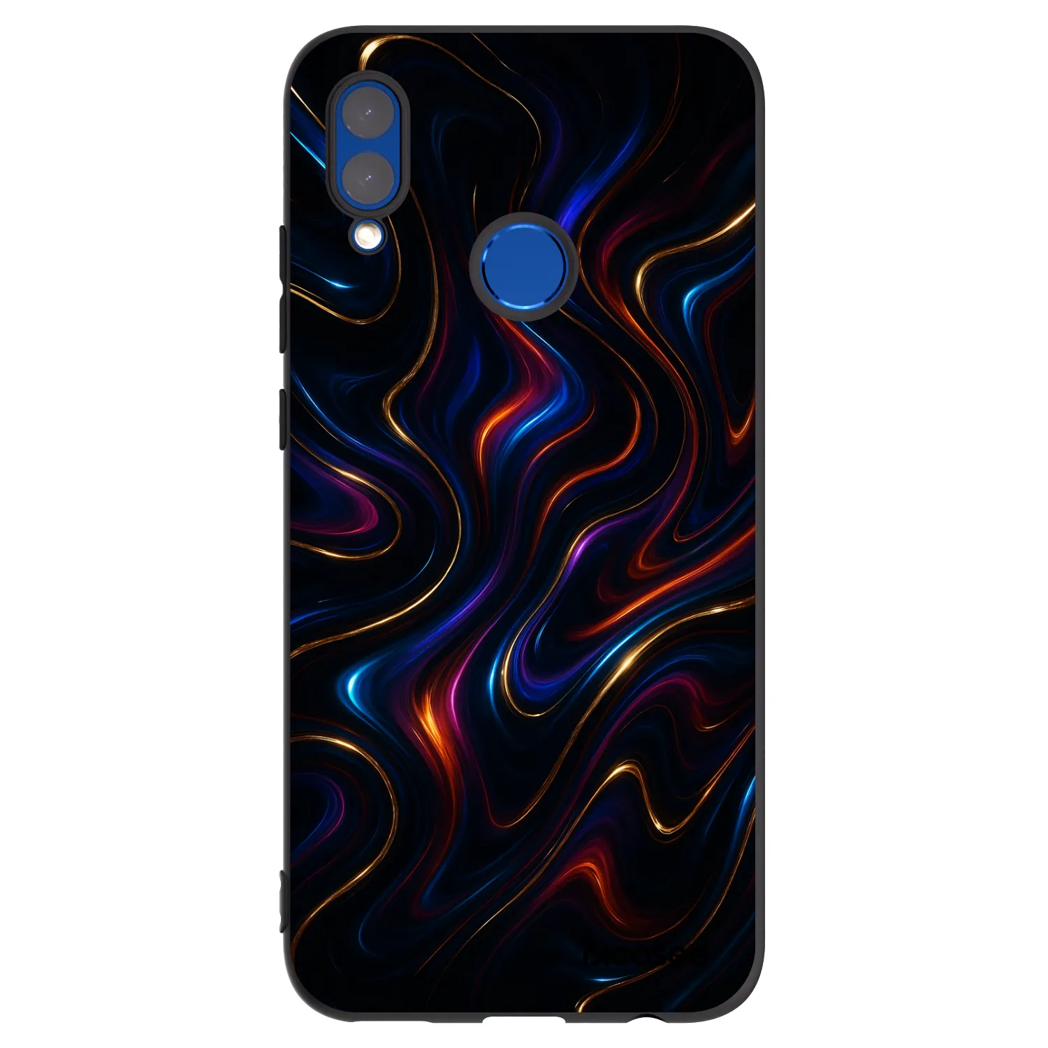 Picasee Μαύρη θήκη σιλικόνης για Huawei P Smart 2019 - Noir