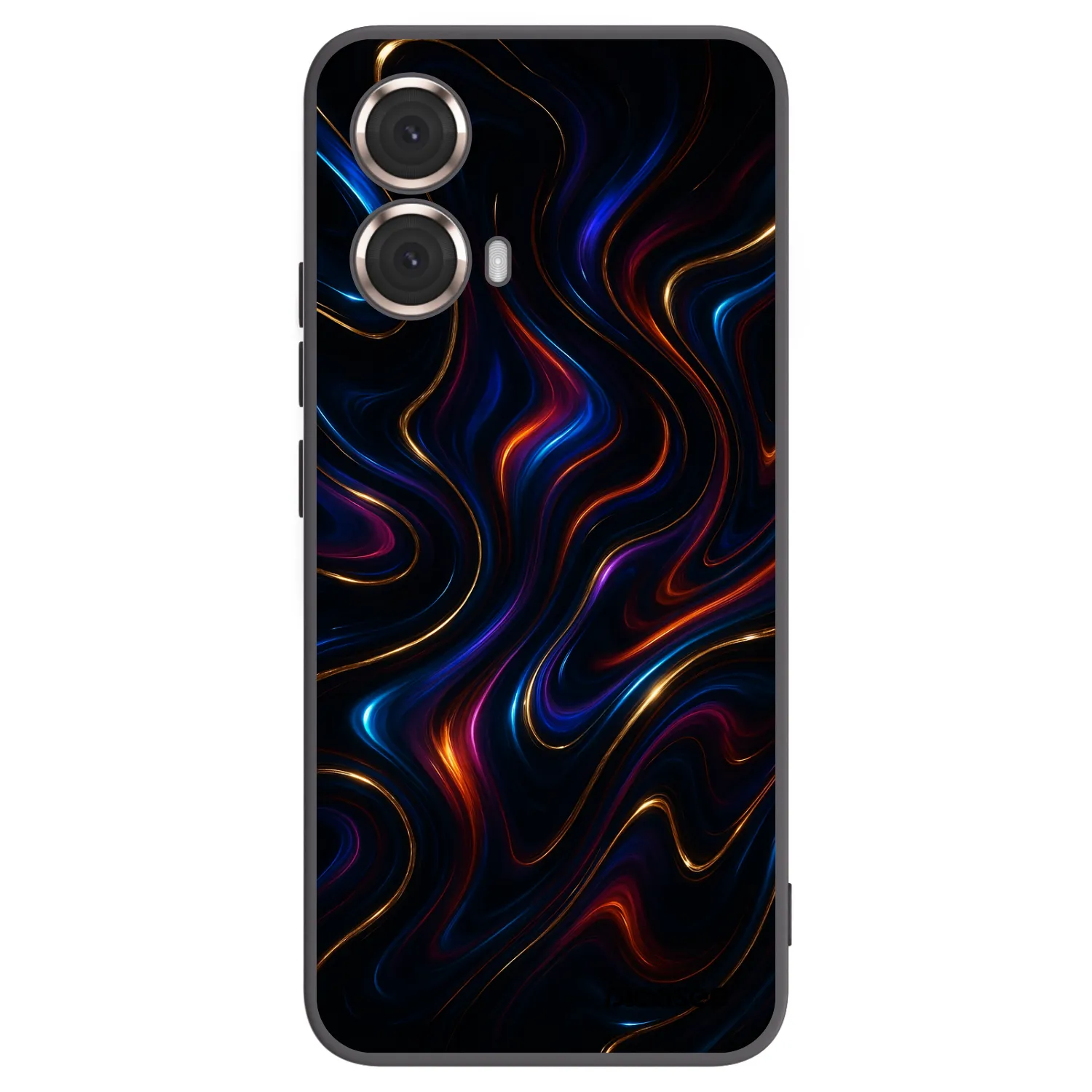 Picasee Μαύρη θήκη σιλικόνης για Motorola Moto G85 - Noir