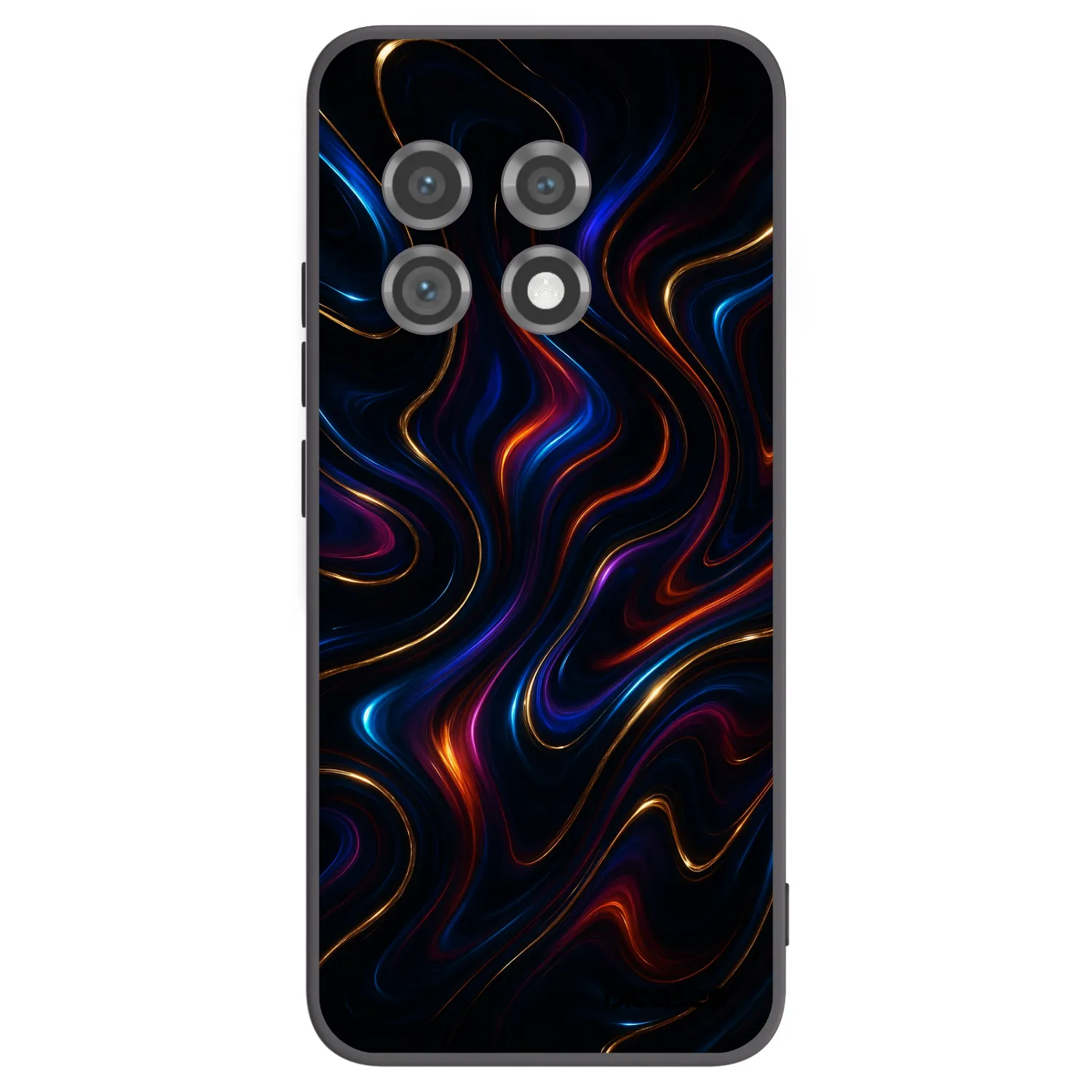 Picasee Μαύρη θήκη σιλικόνης για OnePlus 11 5G - Noir