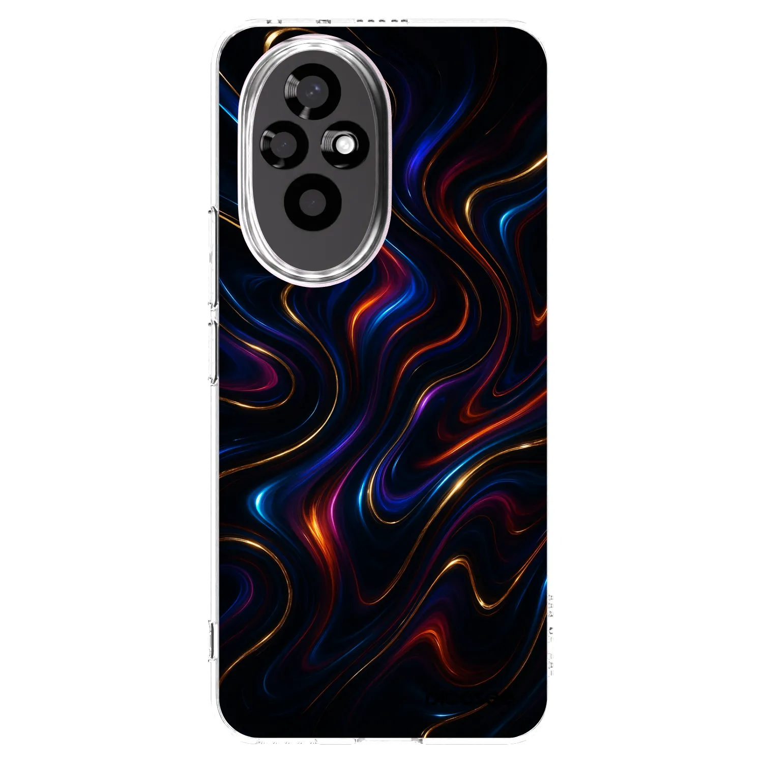 Picasee διαφανής θήκη σιλικόνης Honor 200 Pro 5G - Noir