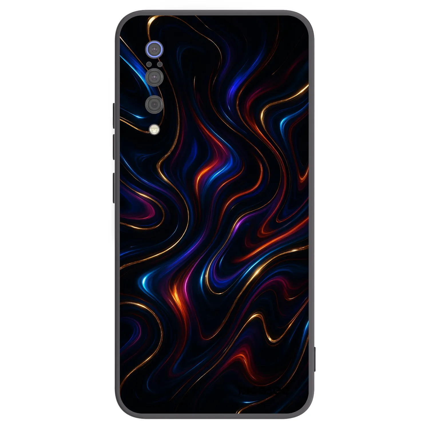 Picasee Μαύρη θήκη σιλικόνης για Xiaomi Mi 9 - Noir