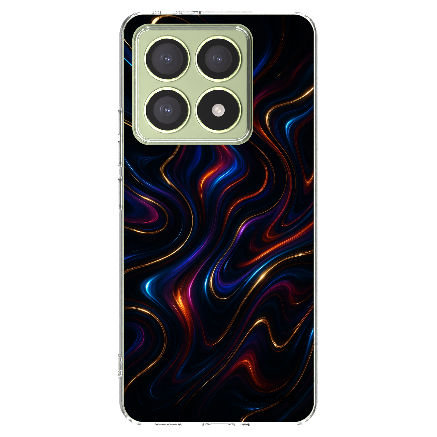 Picasee διαφανής θήκη σιλικόνης Xiaomi 14T - Noir