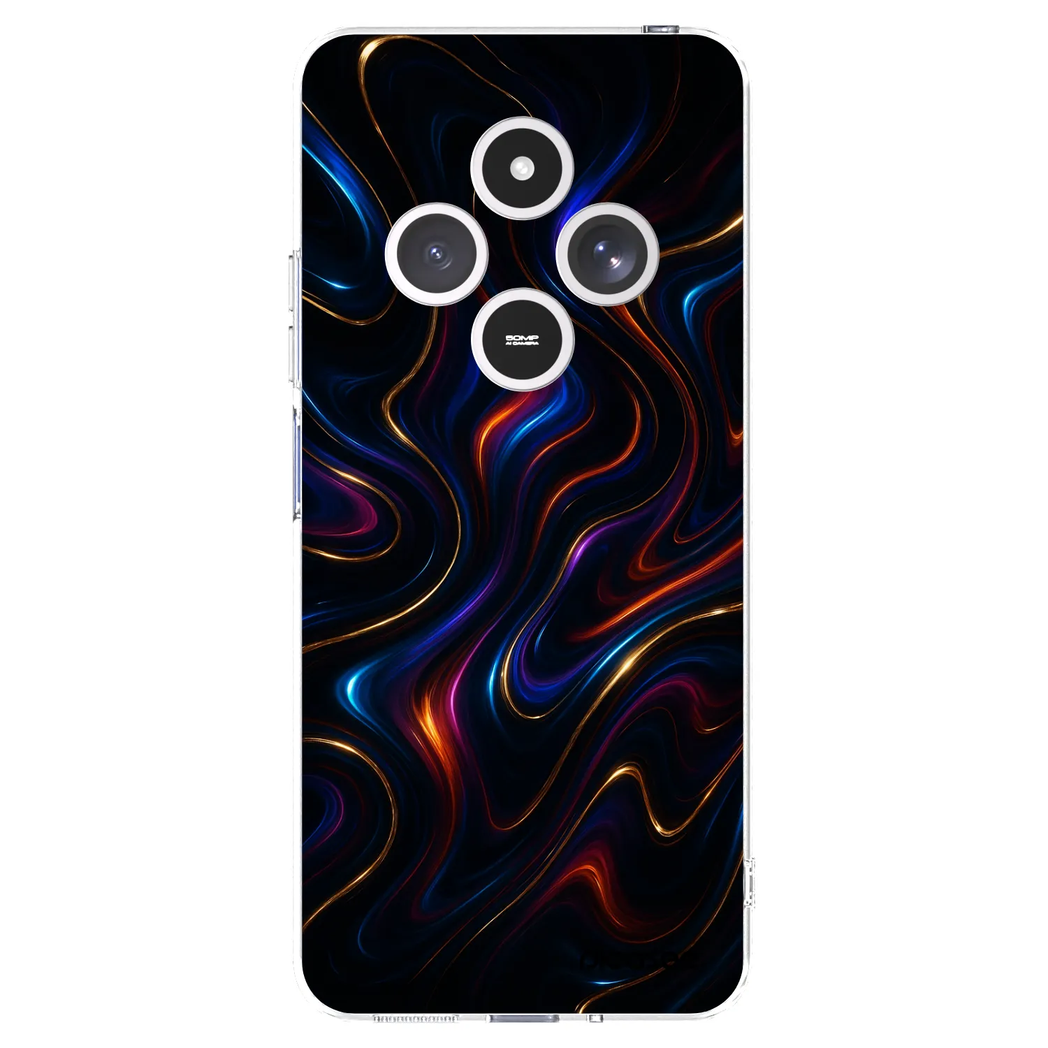 Picasee διαφανής θήκη σιλικόνης Xiaomi Redmi 14C - Noir