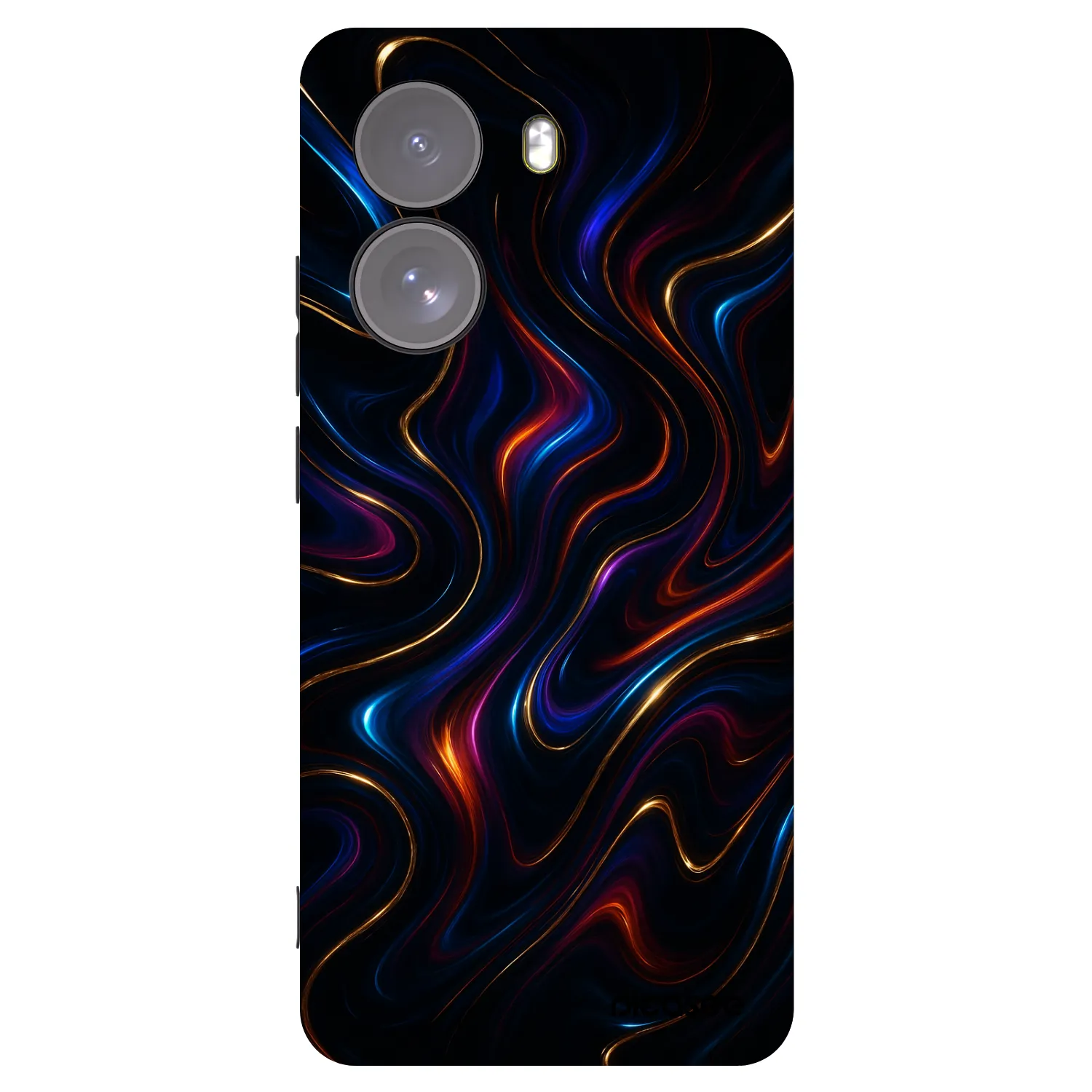Picasee Μαύρη θήκη σιλικόνης για Xiaomi Poco X7 - Noir