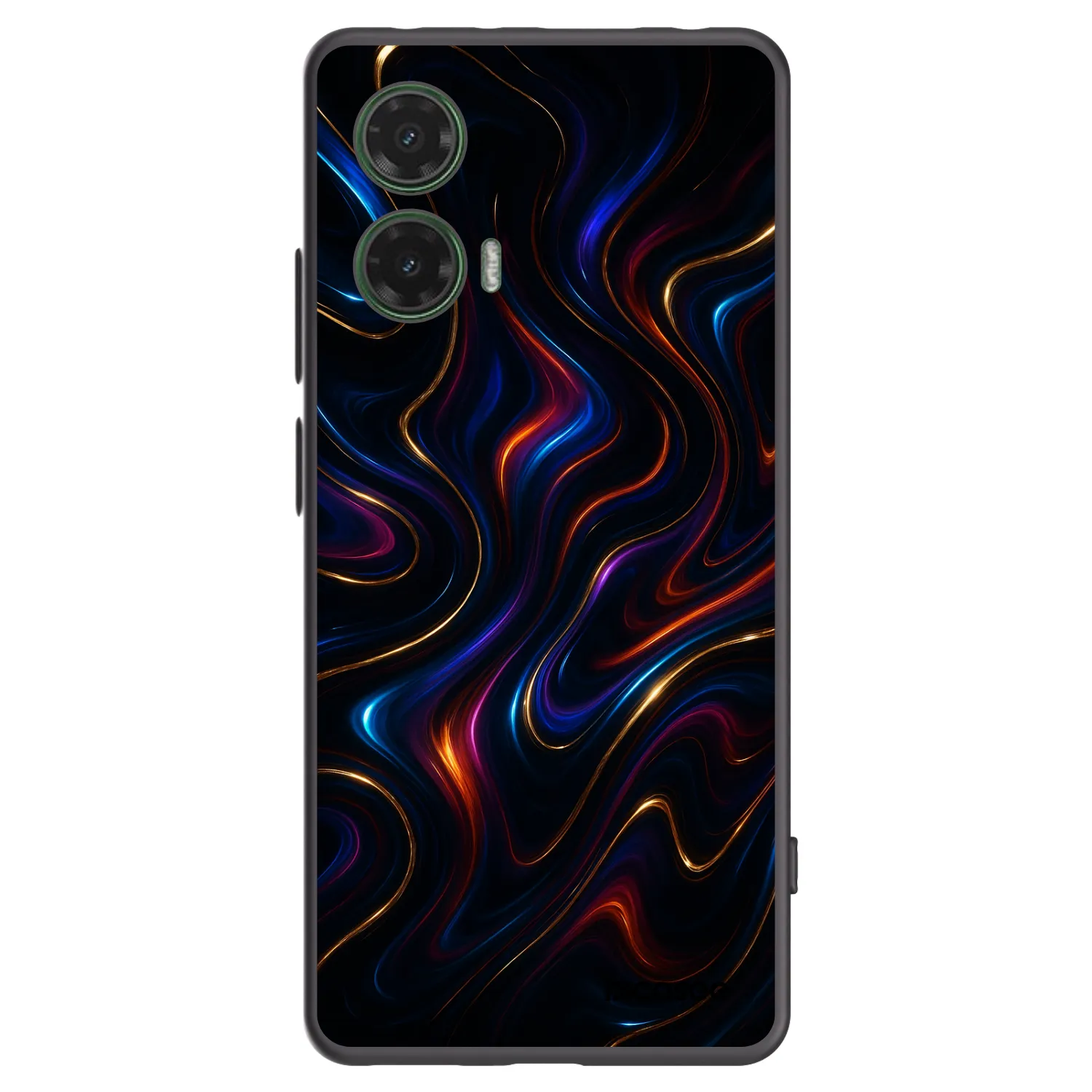 Picasee Μαύρη θήκη σιλικόνης για Motorola Moto G35 5G - Noir