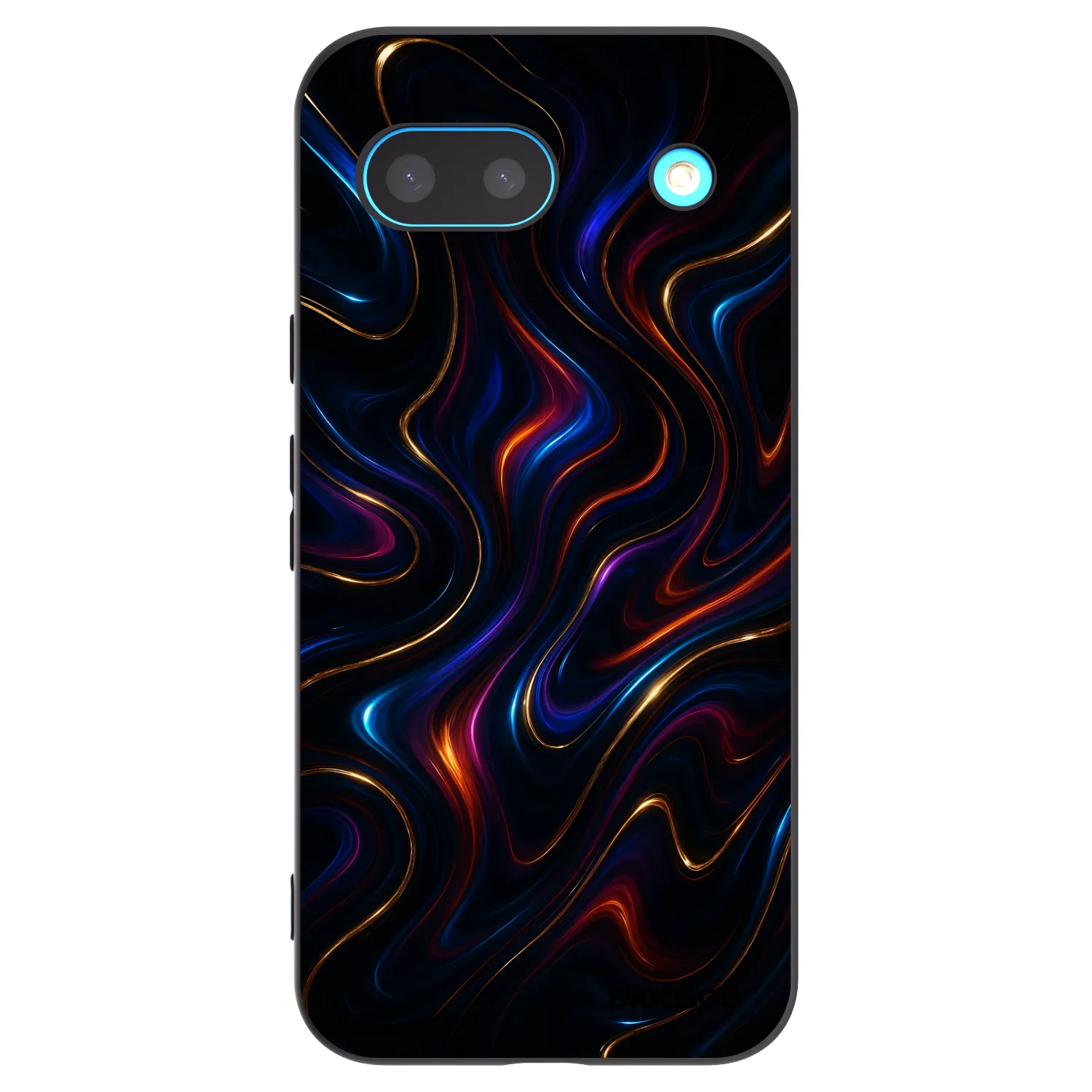 Picasee Μαύρη θήκη σιλικόνης για Google Pixel 8a - Noir