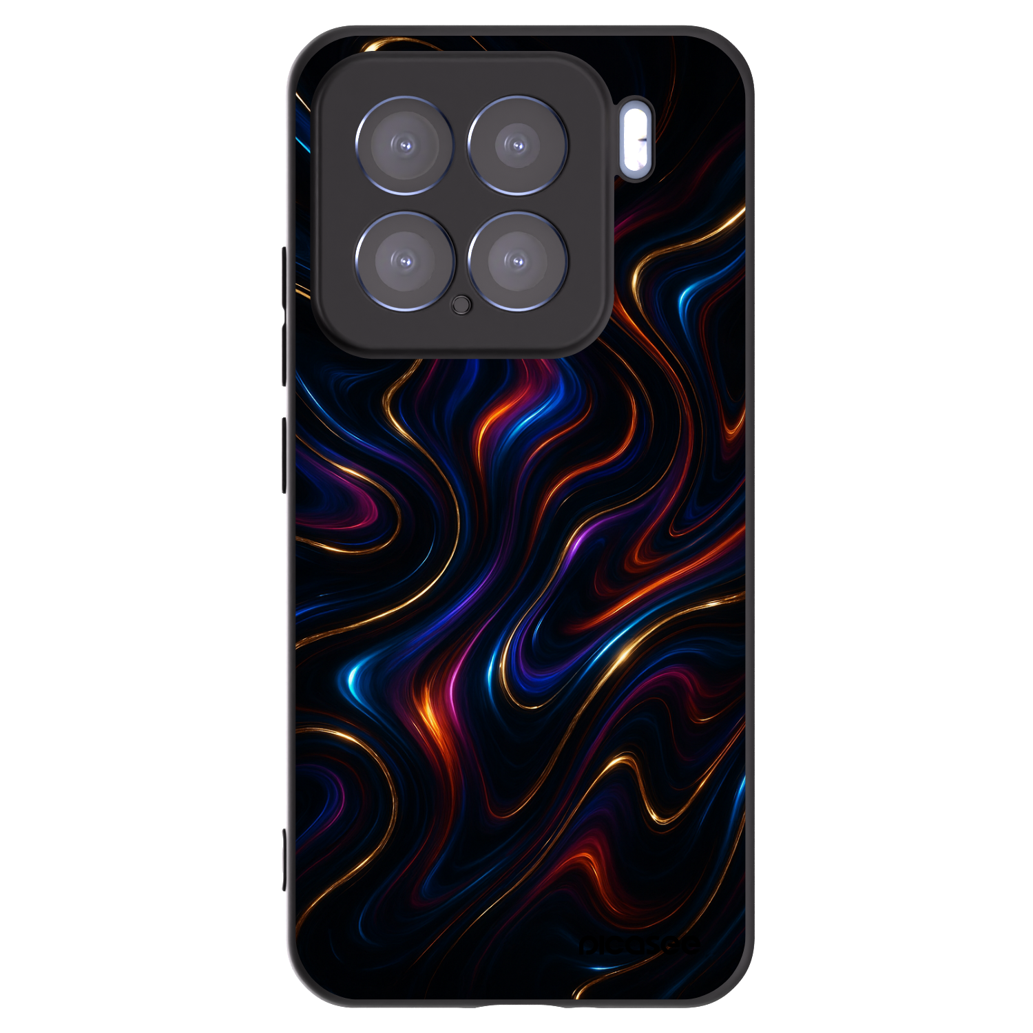 Picasee Μαύρη θήκη σιλικόνης για Xiaomi 15 - Noir