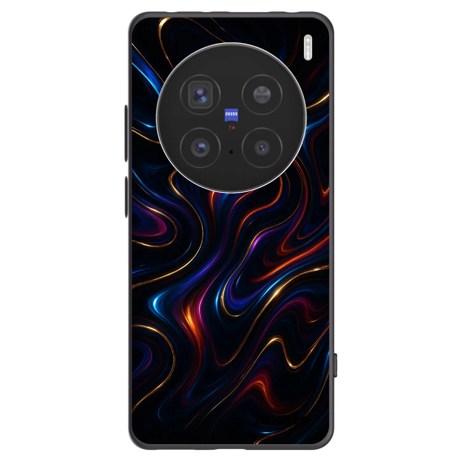Picasee Μαύρη θήκη σιλικόνης για Vivo X200 Pro - Noir