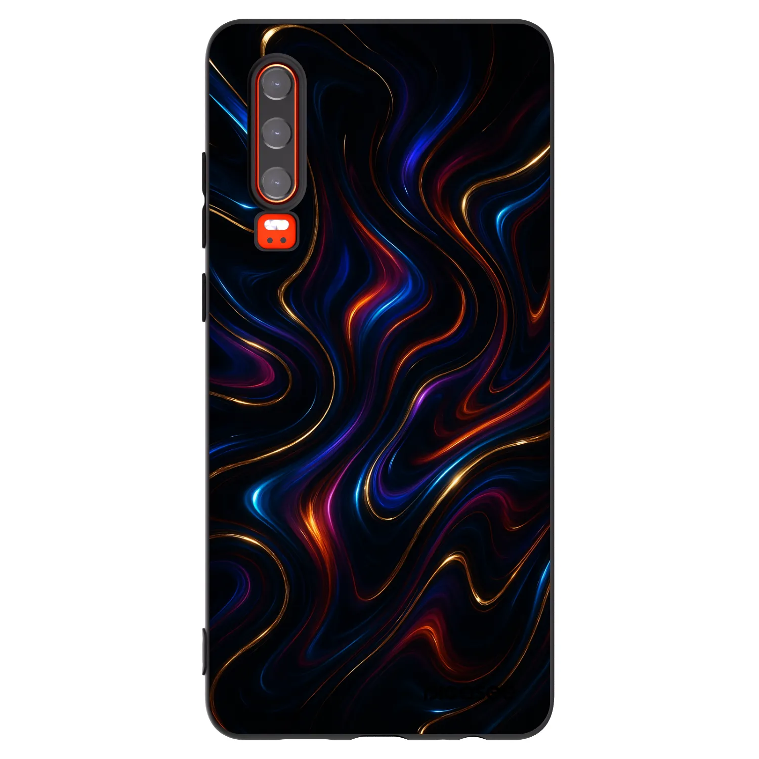 Picasee Μαύρη θήκη σιλικόνης για Huawei P30 - Noir