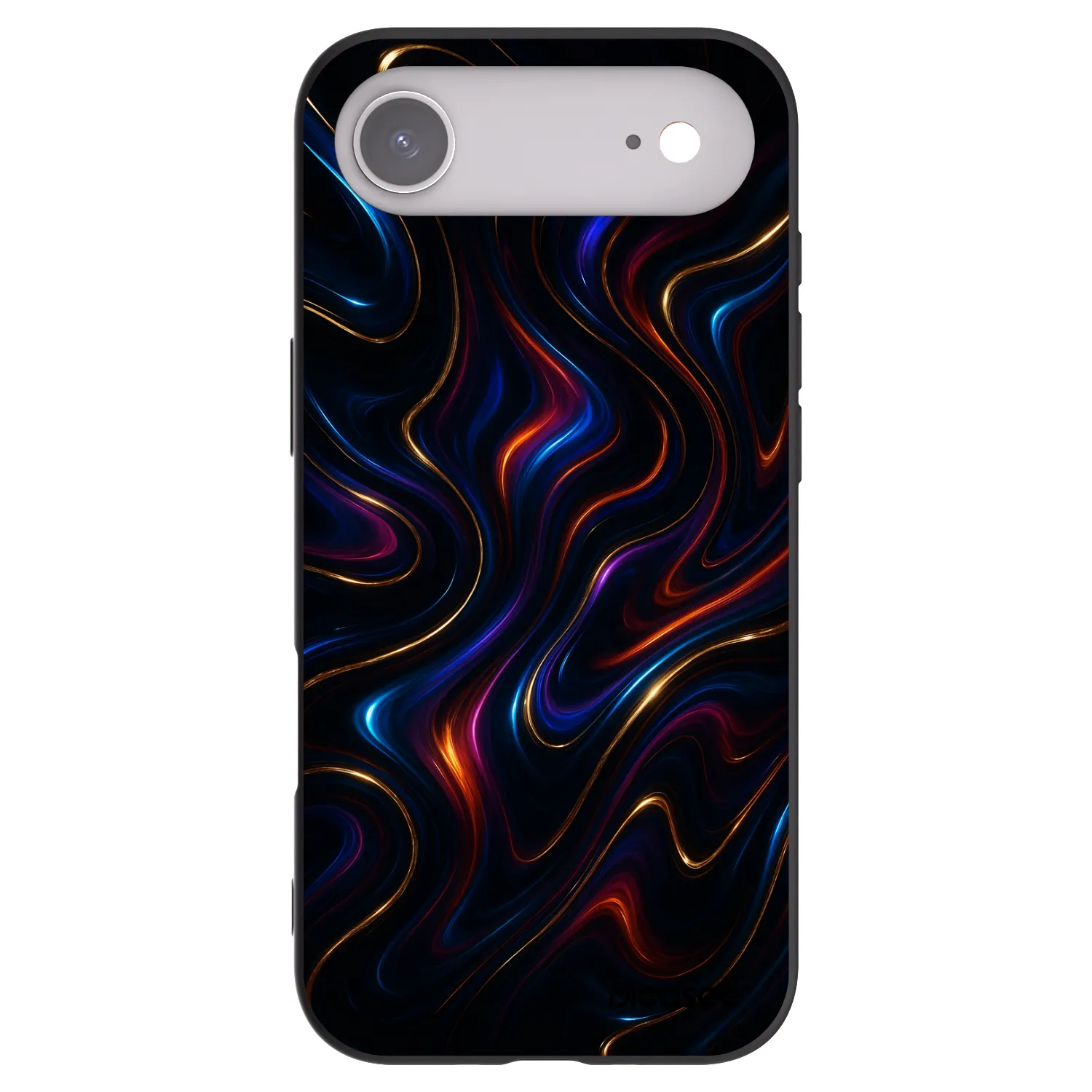 Picasee Μαύρη θήκη σιλικόνης για Apple iPhone Air - Noir