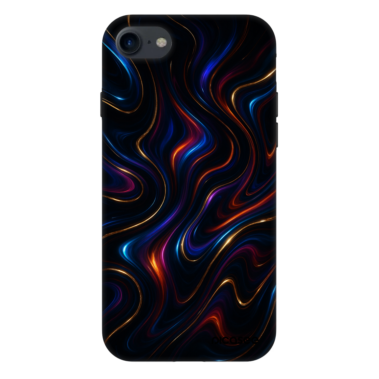 Picasee Fashion Case για Apple iPhone SE 2022 - Noir