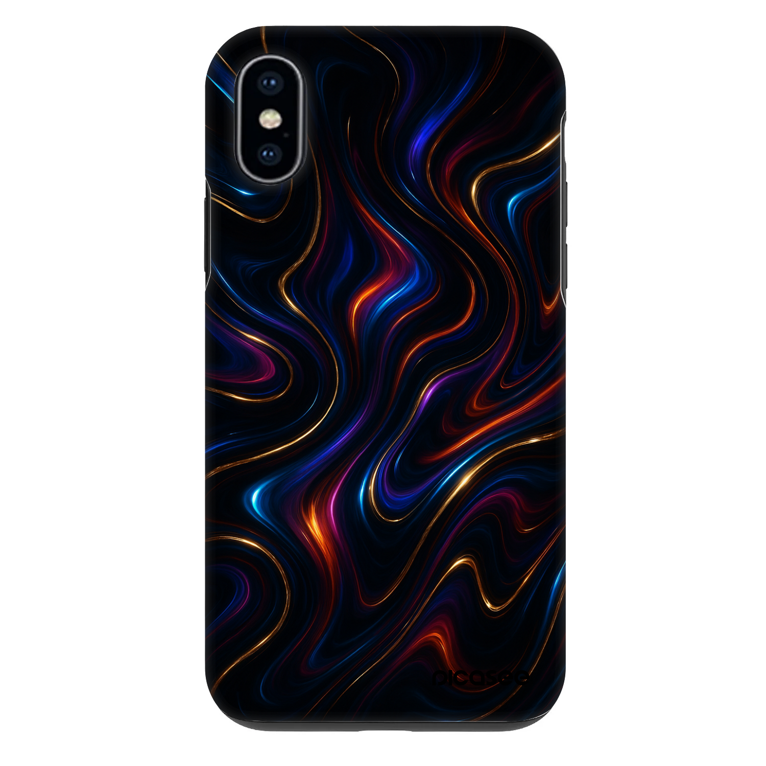 Picasee Fashion Case για Apple iPhone X/XS - Noir