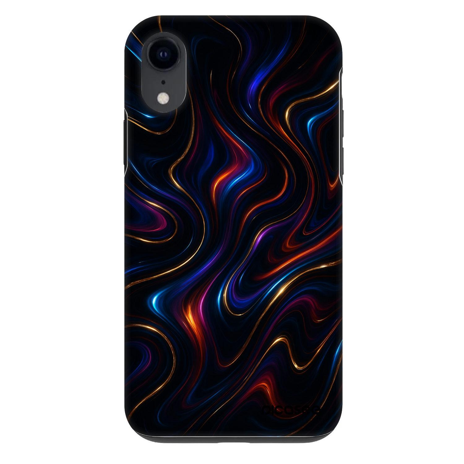 Picasee Fashion Case για Apple iPhone XR - Noir