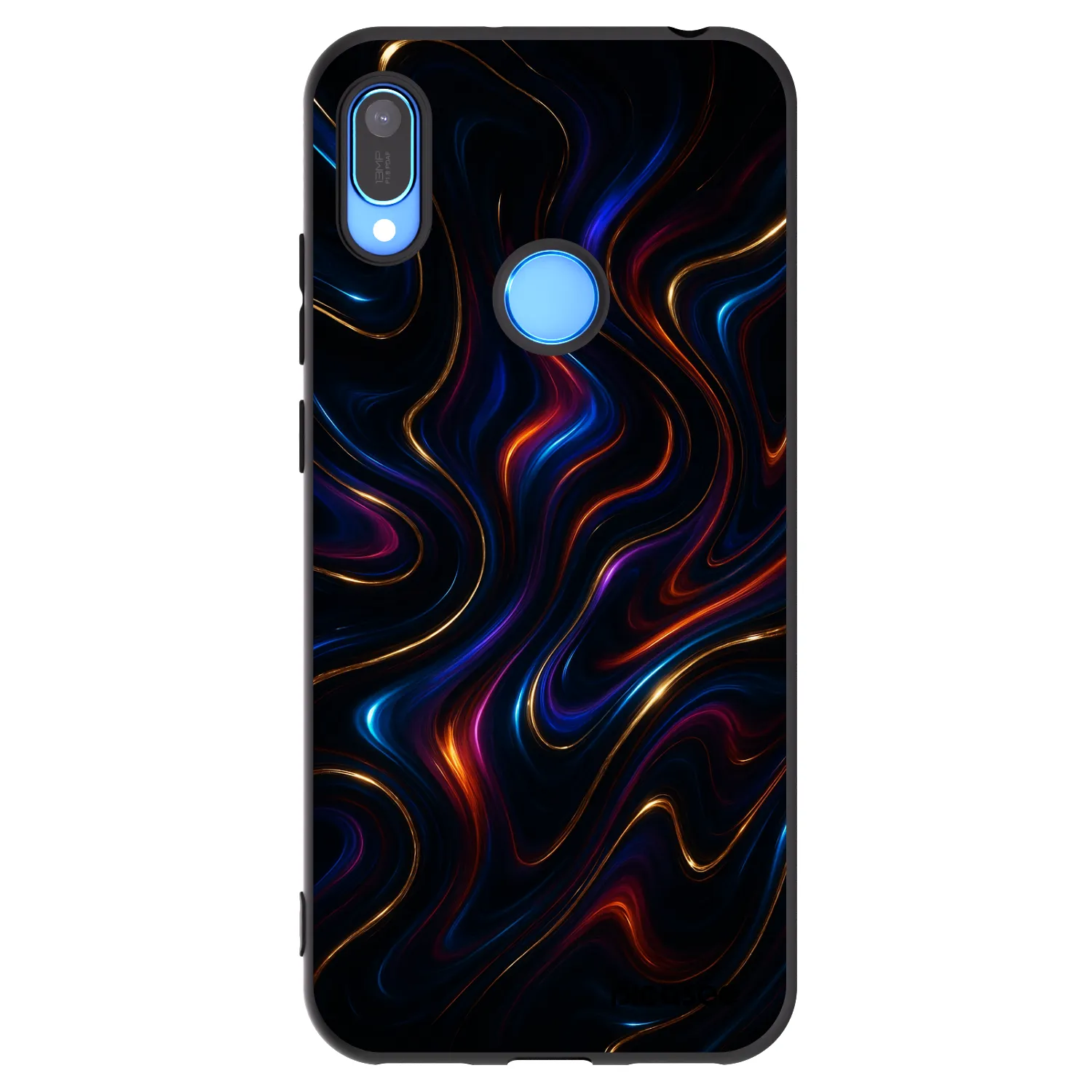 Picasee Μαύρη θήκη σιλικόνης για Huawei Y6 2019 - Noir