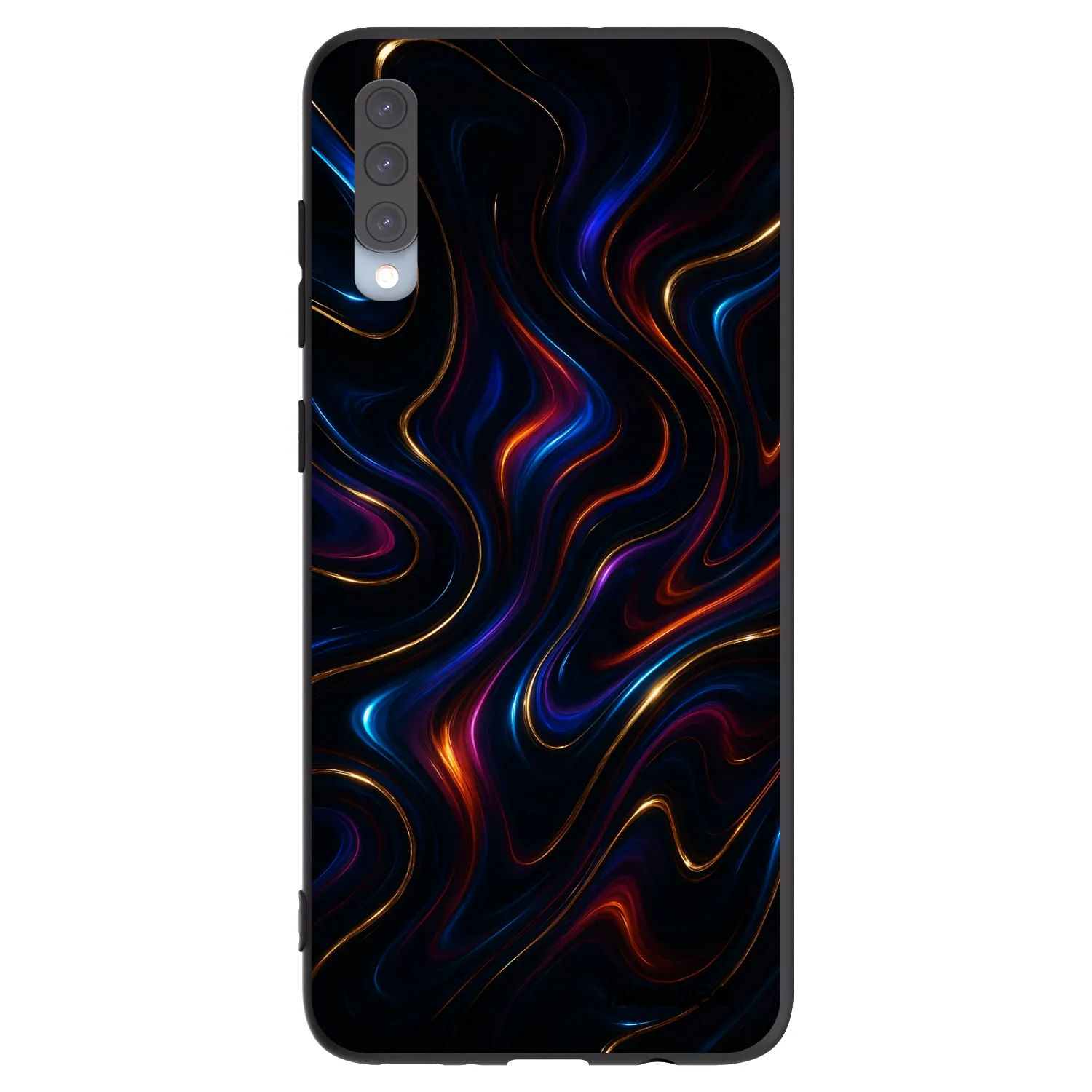 Picasee Μαύρη θήκη σιλικόνης για Samsung Galaxy A70 A705F - Noir