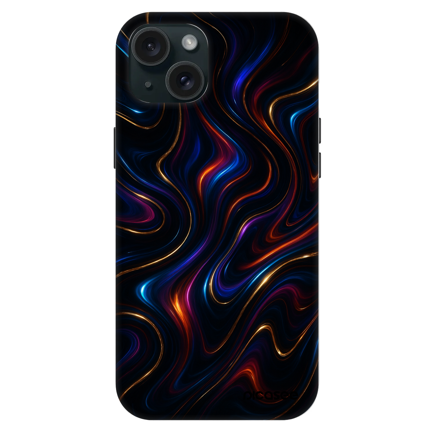 Picasee Fashion Case MagSafe για Apple iPhone 15 Plus - Noir