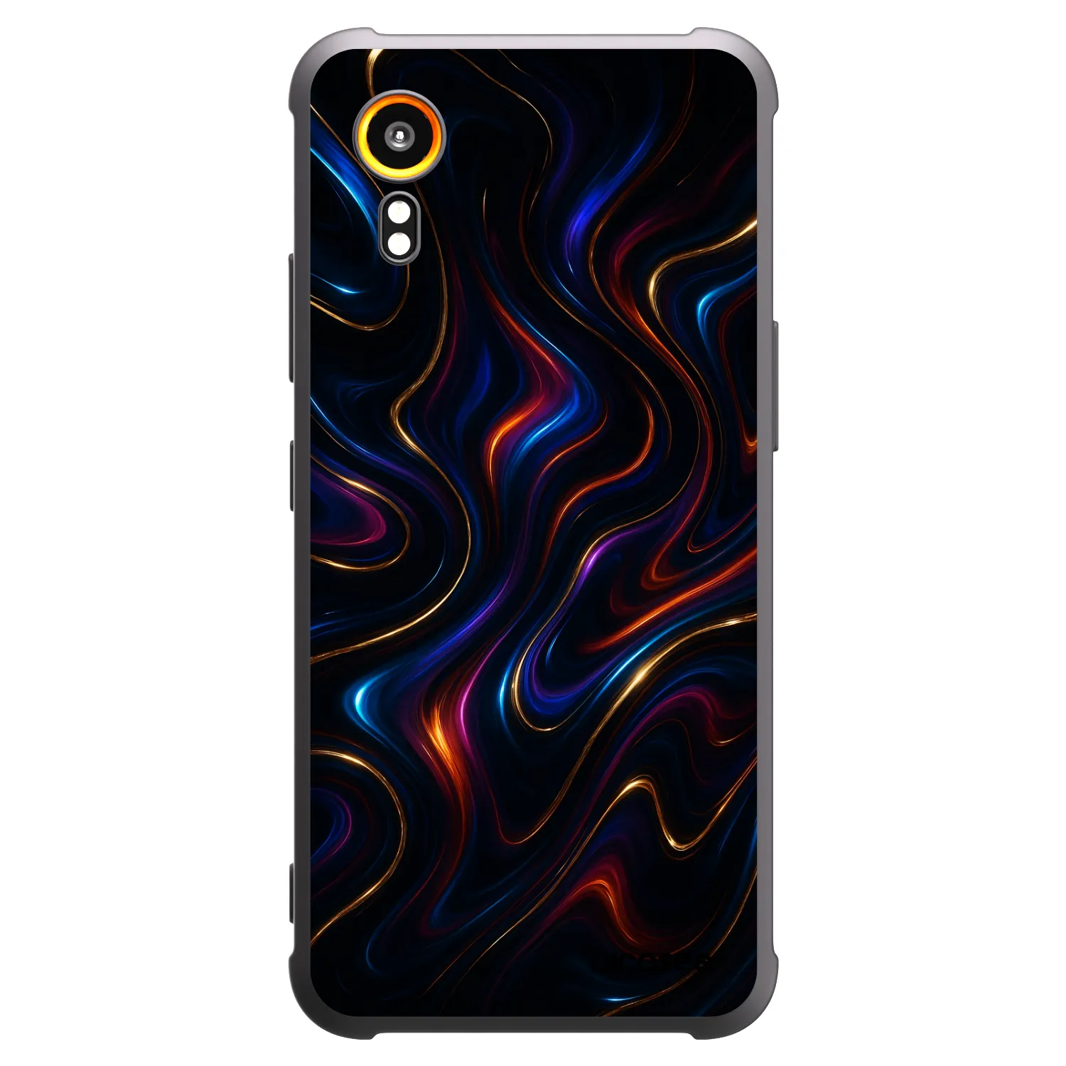 Picasee Μαύρη θήκη σιλικόνης για Samsung Galaxy Xcover 7 - Noir